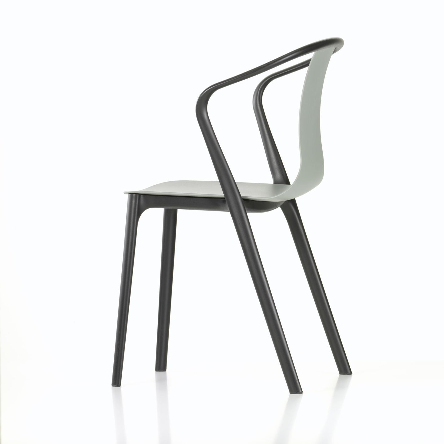 Vitra Belleville Chair Stuhl Kunststoff / Holz stapelbar Indoor & Outdoor