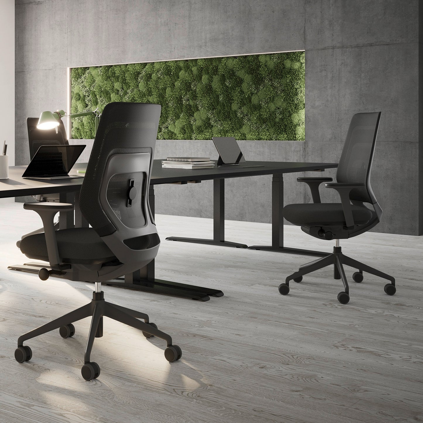 fm asiento Bürostuhl 3D Rücken Netzstrick supersoft - konfigurierbar