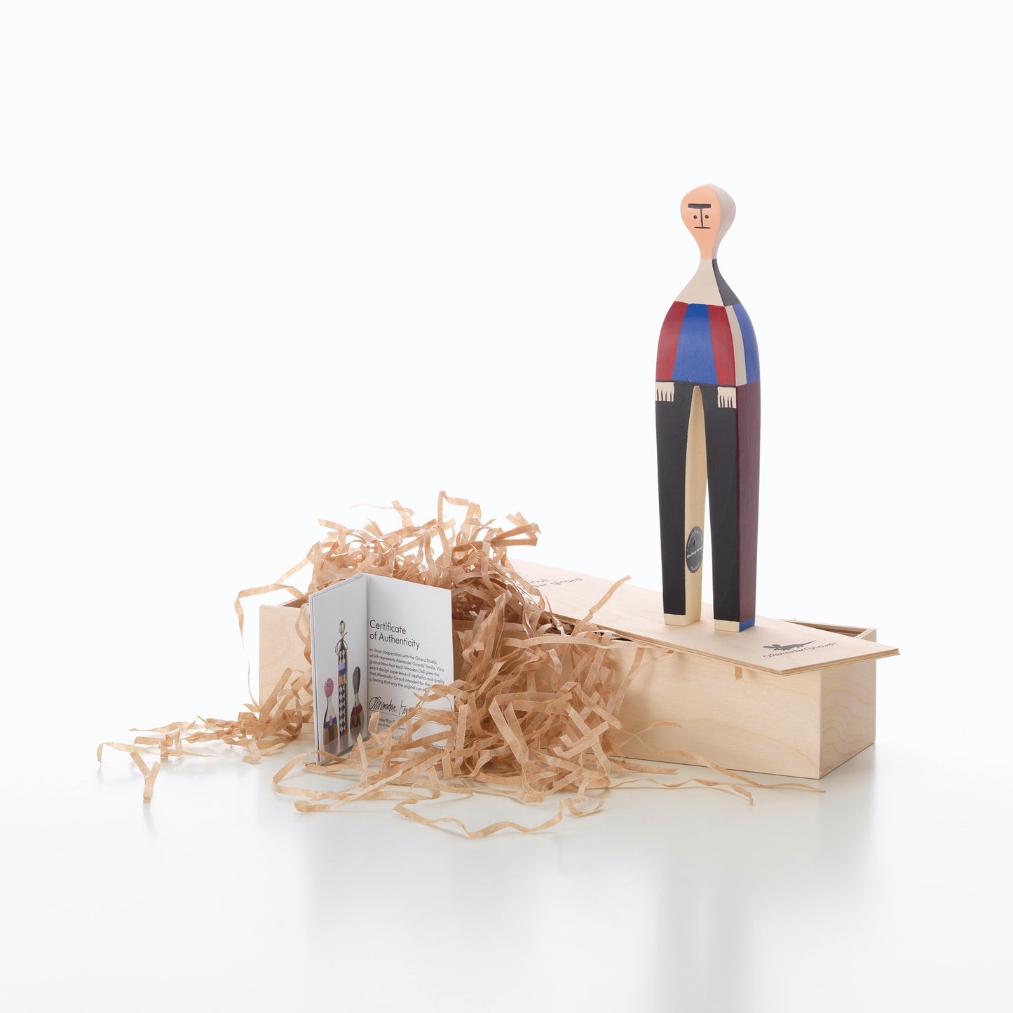 Vitra Wooden Dolls No. 22 exklusive limitierte Holzfigur bunt bemalt