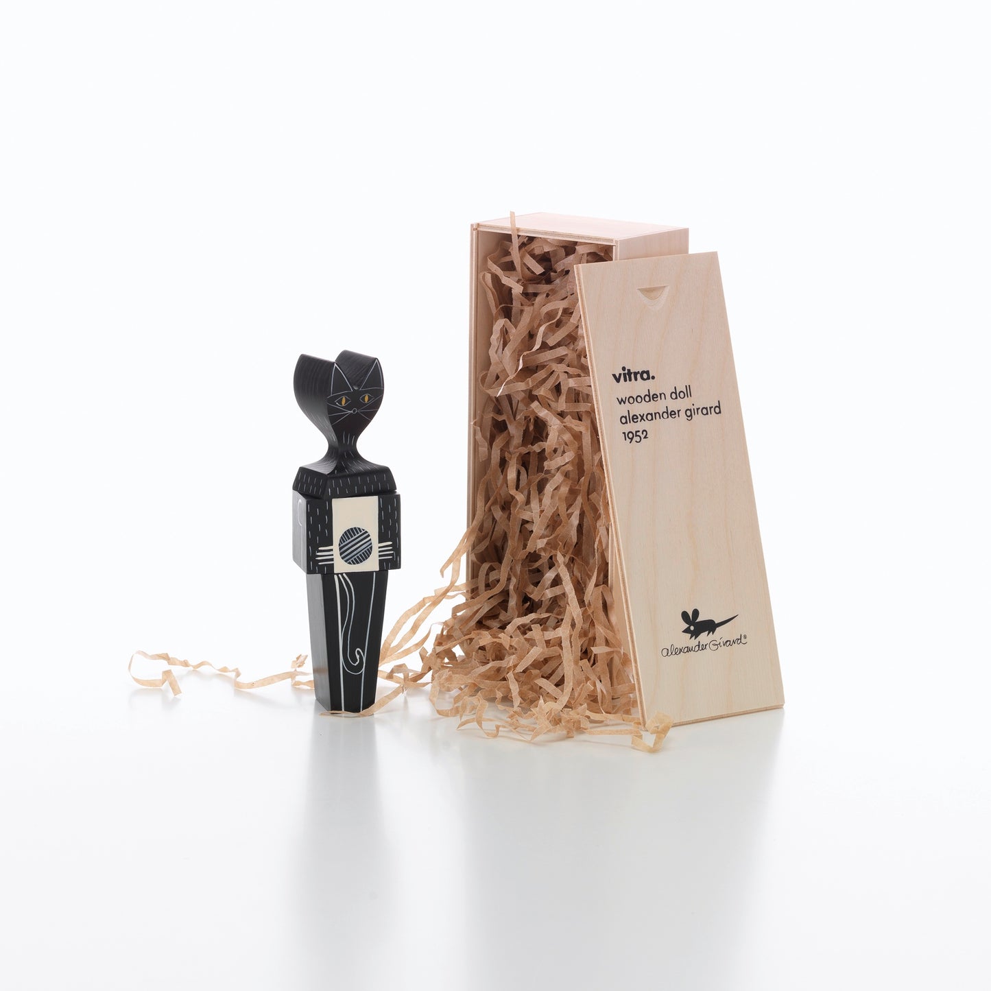 Vitra Wooden Dolls Cat exklusive limitierte Holzfigur handbemalt