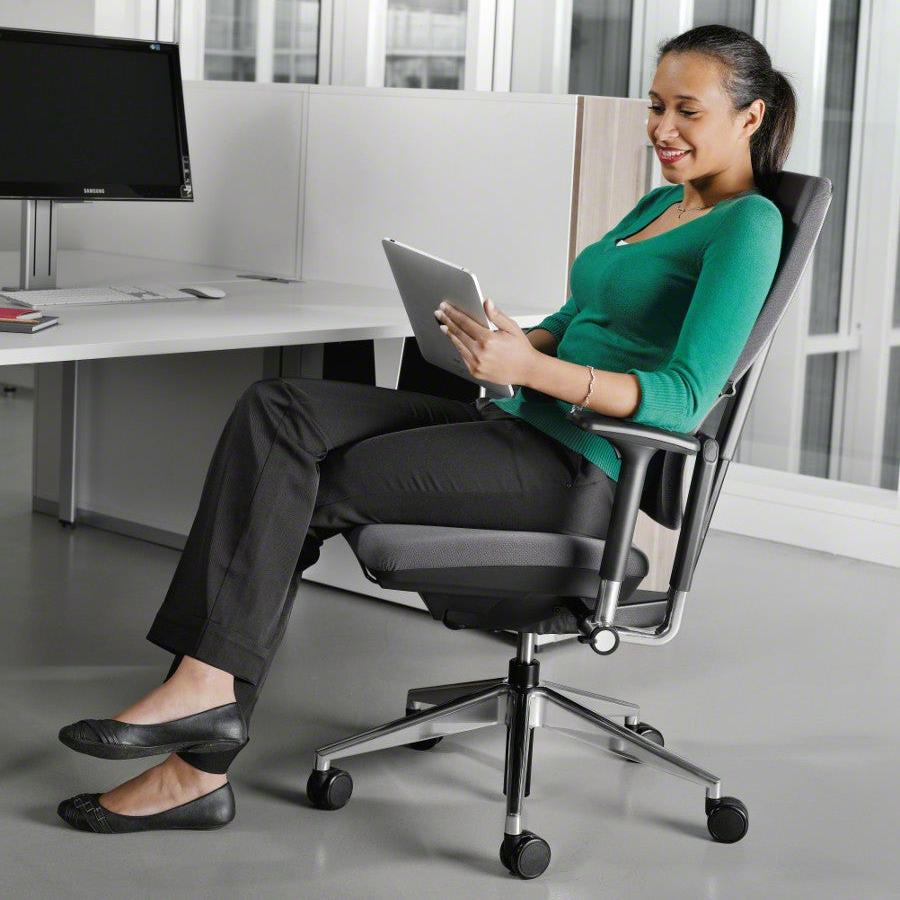 Steelcase Please Bürostuhl Rückenlehne 2teilig Bezug Atlantic - konfigurierbar