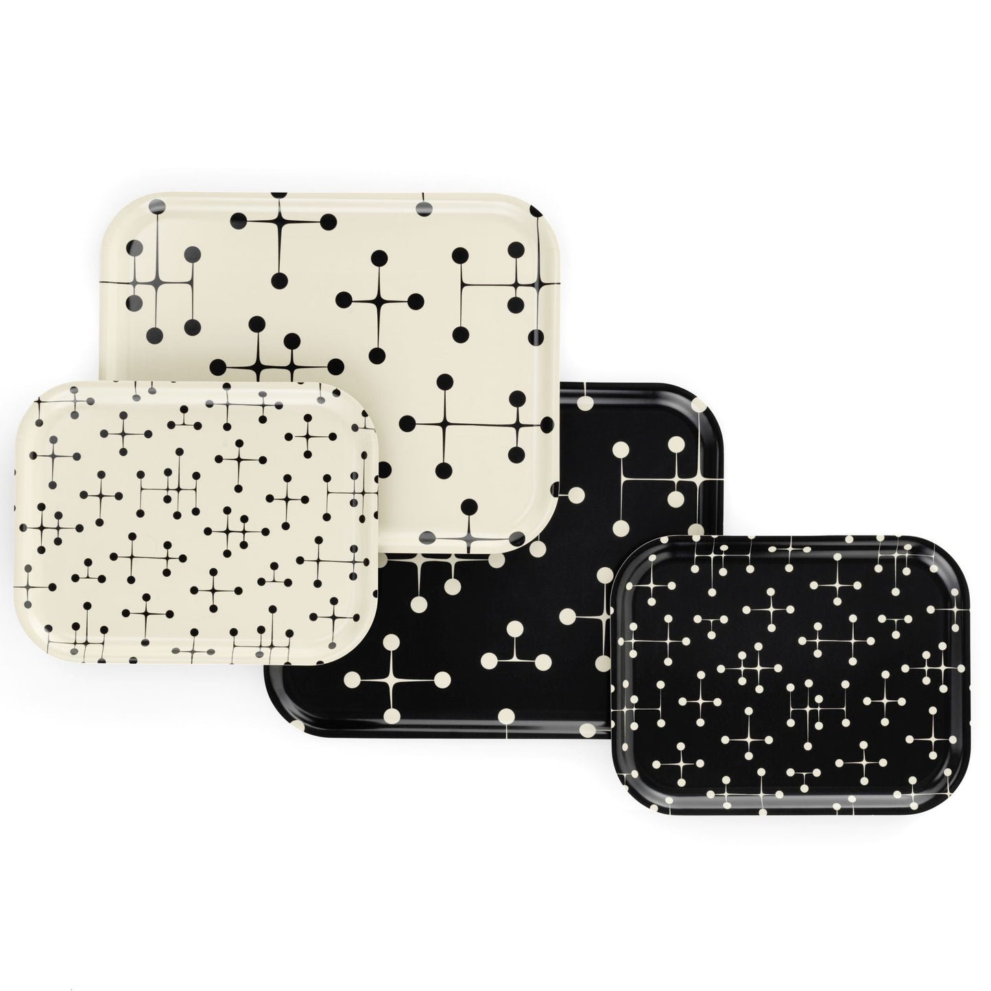 Vitra Classic Tray large Serviertablett groß Schichtholz Eames Dot Pattern