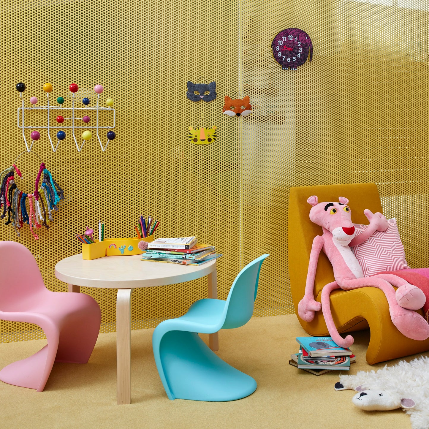 Vitra Zoo Timer "Elihu the Elephant" Wanduhr für Kinder in Elefantenform