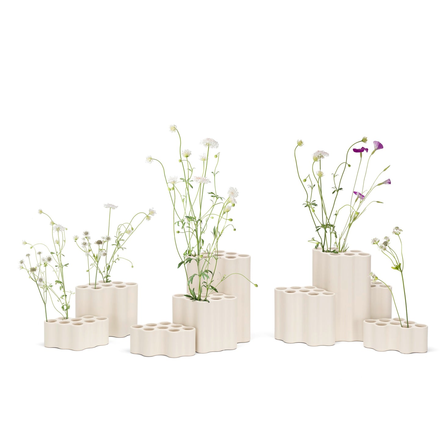 Vitra Nuage Vase céramique medium Keramik matt weiß