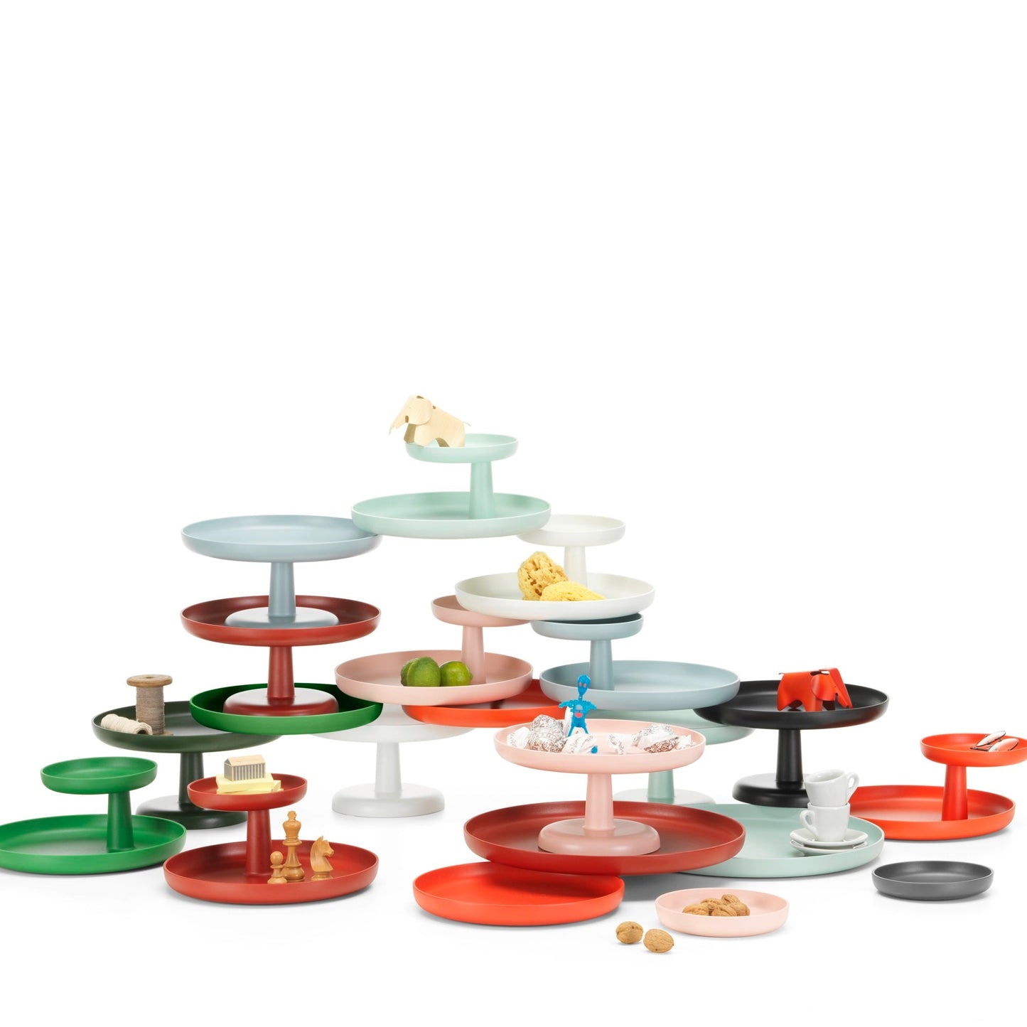 Vitra Rotary Tray drehbares Tablett Etagere Kunststoff