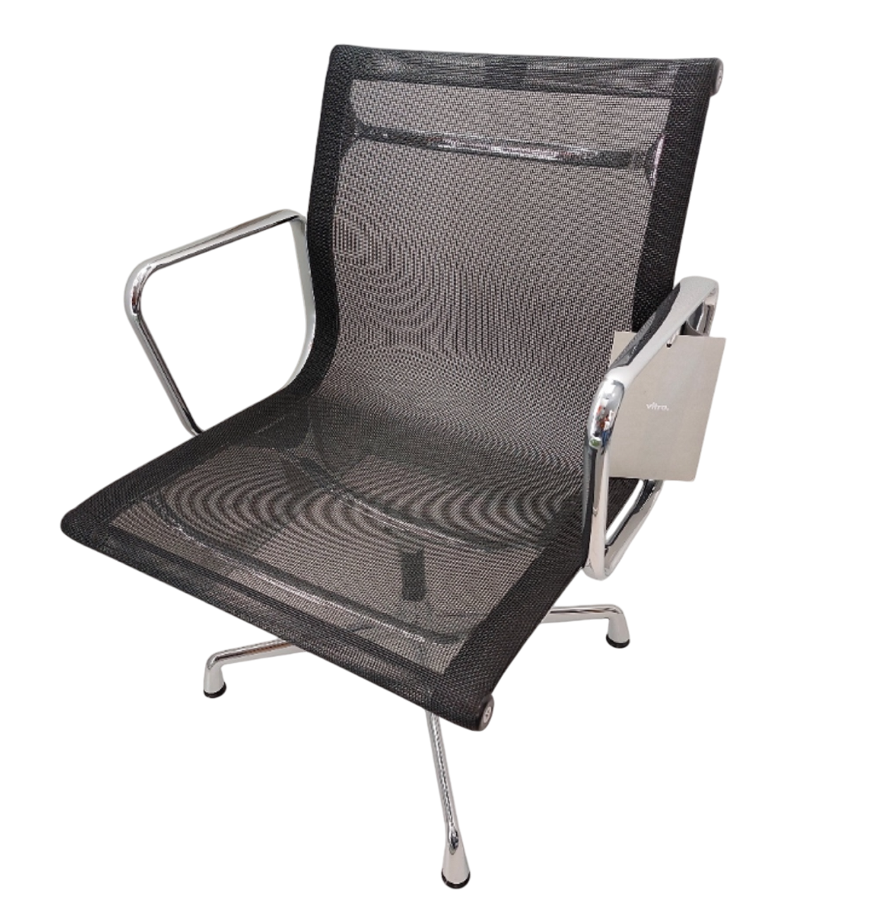 Vitra Aluminium Chair EA 108 - Stuhl mit4-Sternfuß drehbar