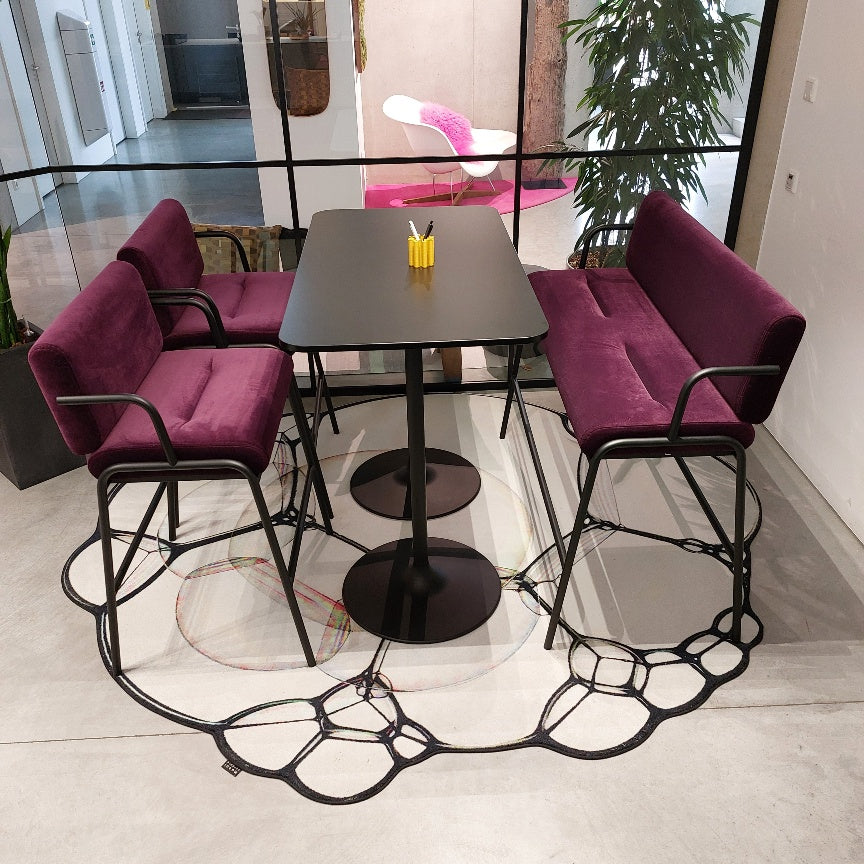 bene CASUAL Besprechungsplatz mit Single & Double Bench + Table