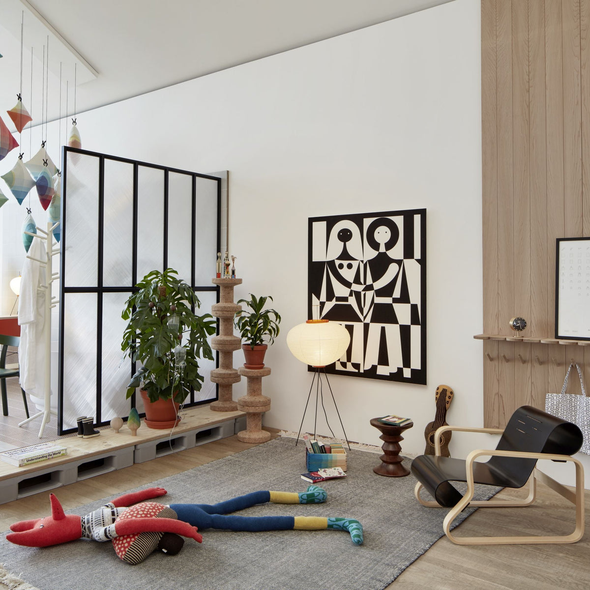 Vitra Akari Light Sculptures Floor Lights Bodenleuchten Papier Noguchi
