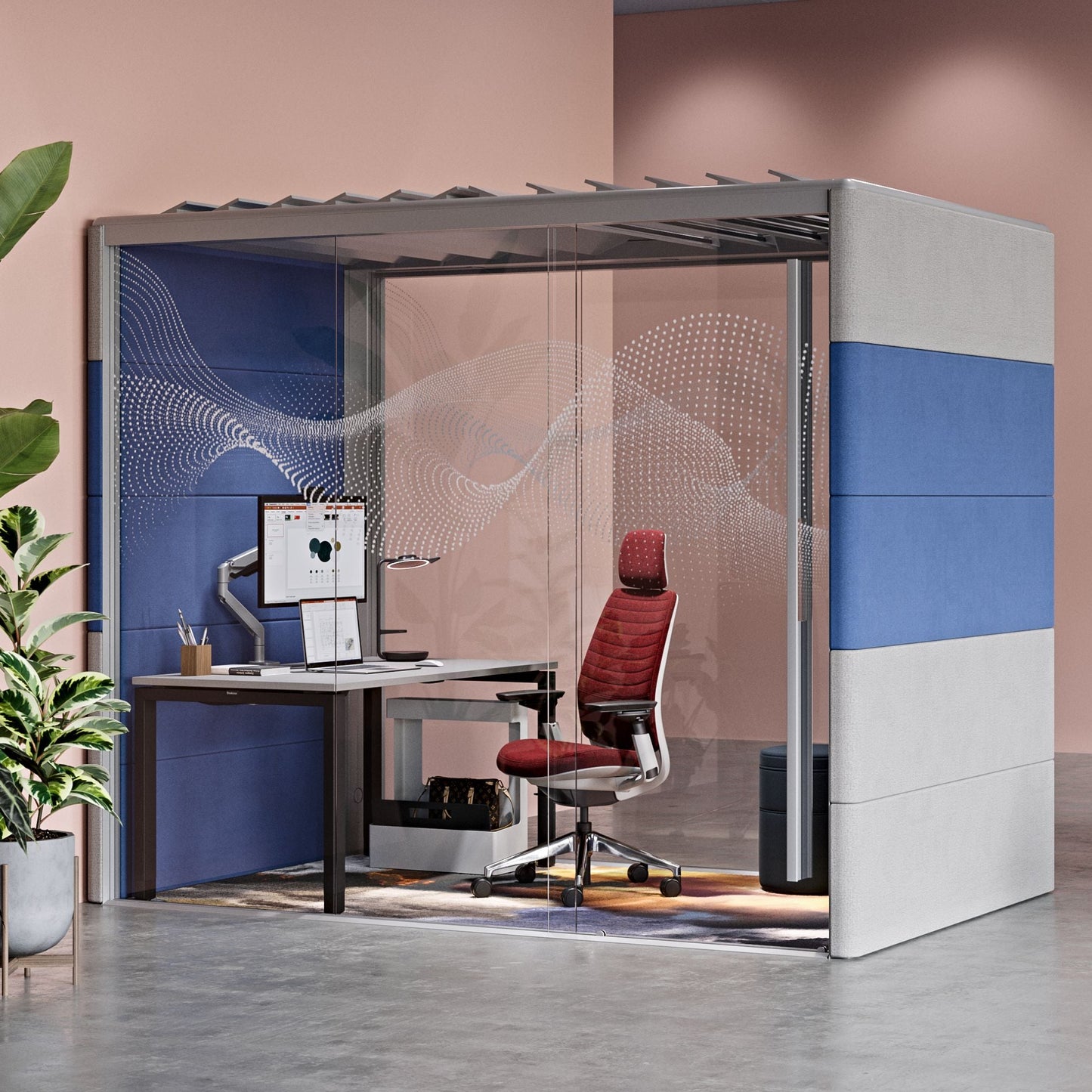 Steelcase Series 2 Bürostuhl mit Armlehnen Sitz & Rückenlehne gepolstert