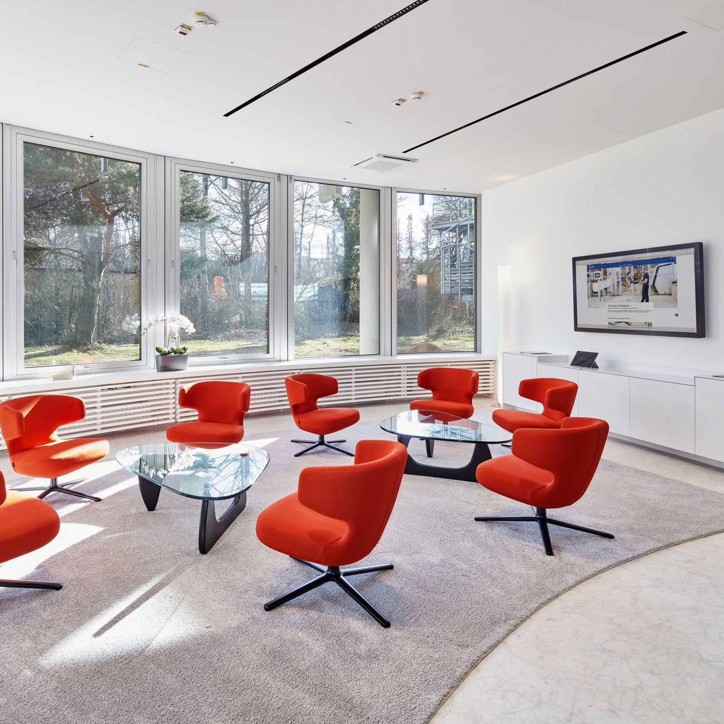 Vitra Petit Repos Loungesessel niedrig drehbar
