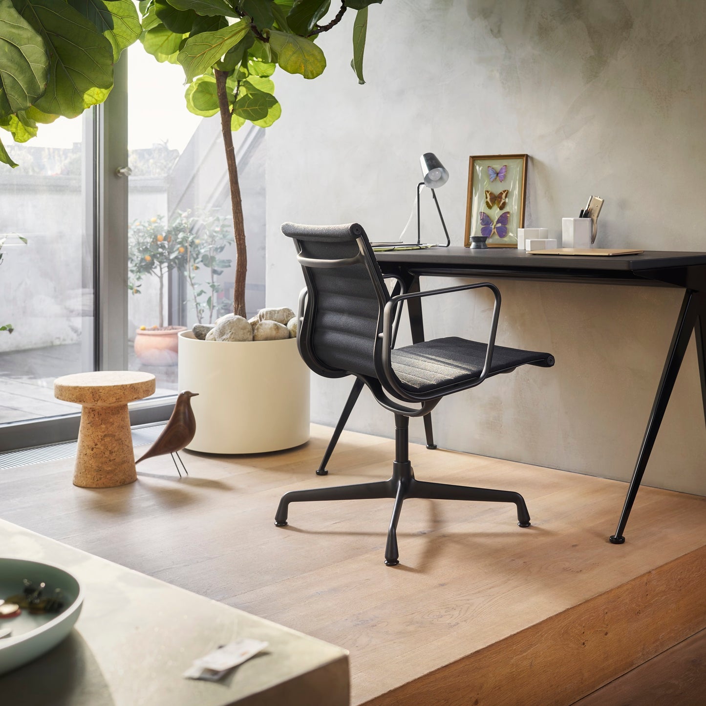 Vitra Eames House Bird Dekofigur Vogel Nussbaum dunkel