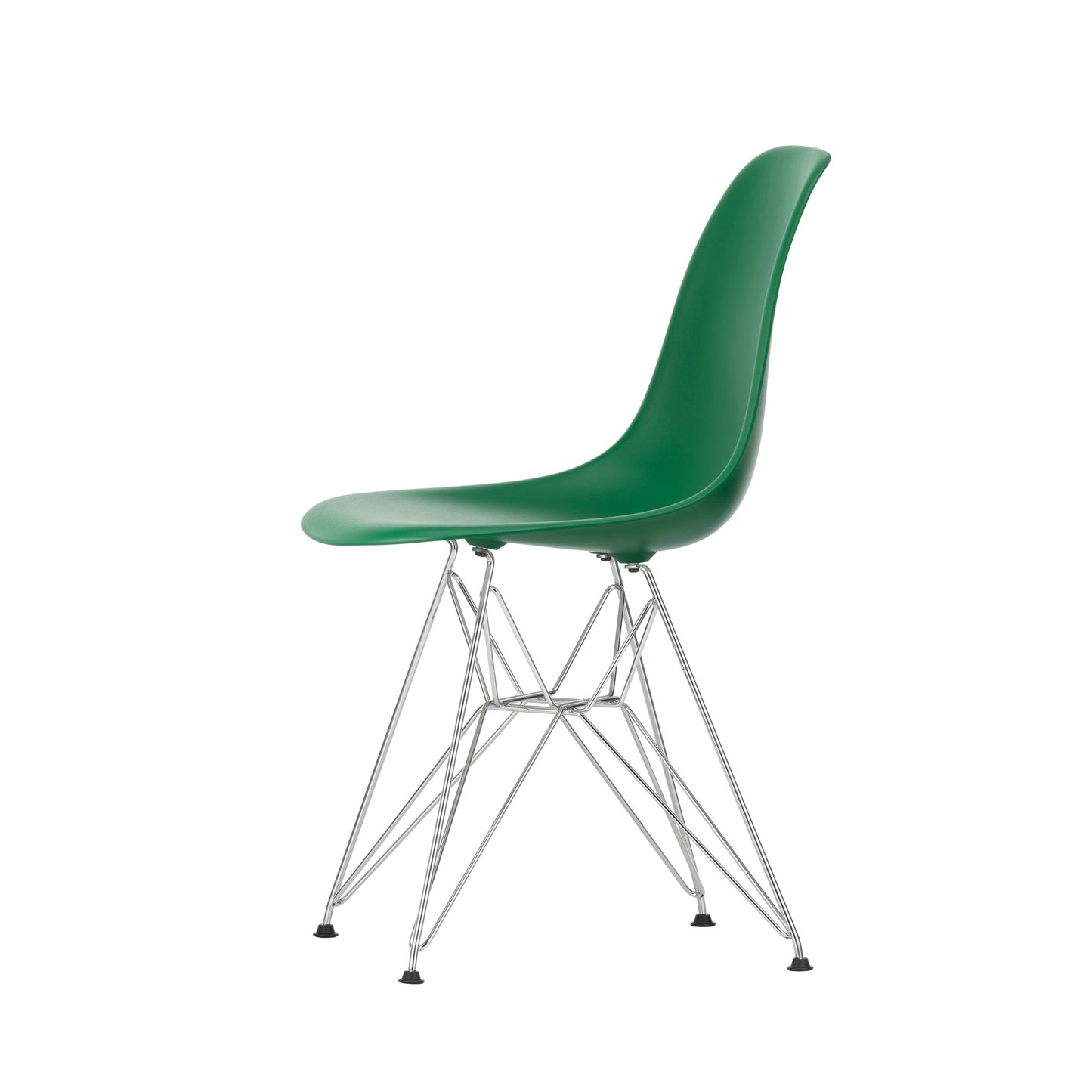 Vitra Eames Plastic Side Chair DSR RE Kunststoff Stuhl Eiffelturm-Gestell