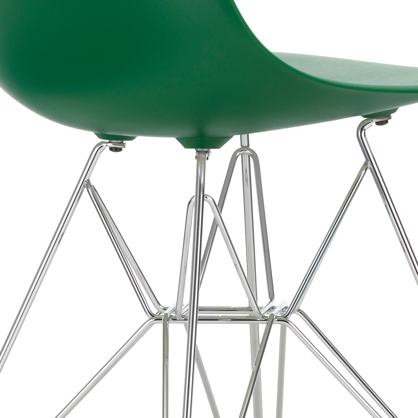Vitra Eames Plastic Side Chair DSR RE Kunststoff Stuhl Eiffelturm-Gestell