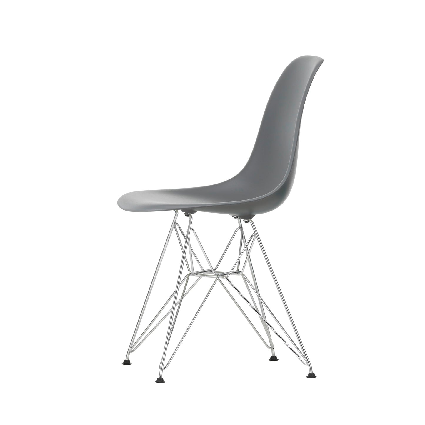 Vitra Eames Plastic Side Chair DSR RE Kunststoff Stuhl Eiffelturm-Gestell