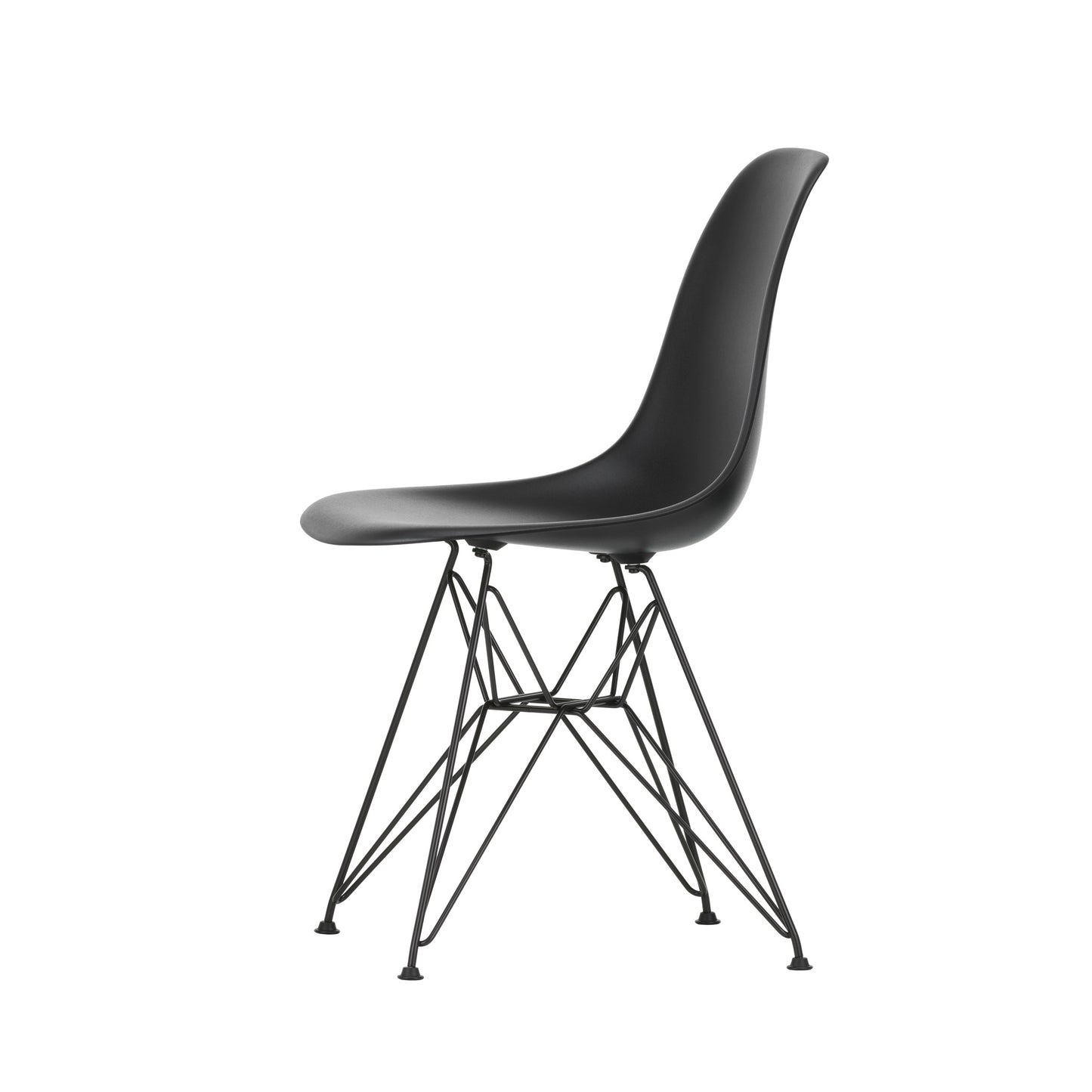 Vitra Eames Plastic Side Chair DSR RE Kunststoff Stuhl Eiffelturm-Gestell