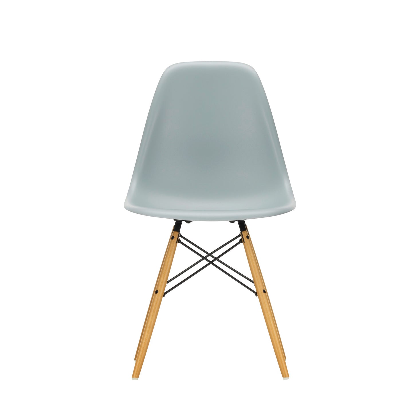 Vitra Eames Plastic Side Chair DSW RE Ahorn gelblich Kunststoff