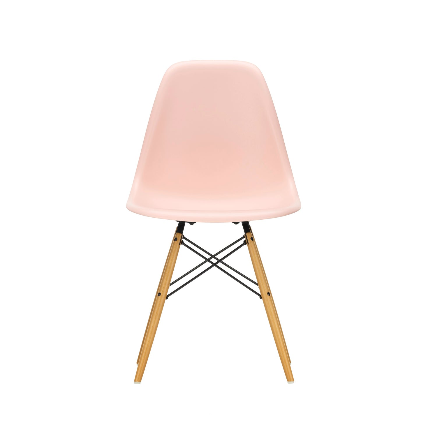 Vitra Eames Plastic Side Chair DSW RE Ahorn gelblich Kunststoff