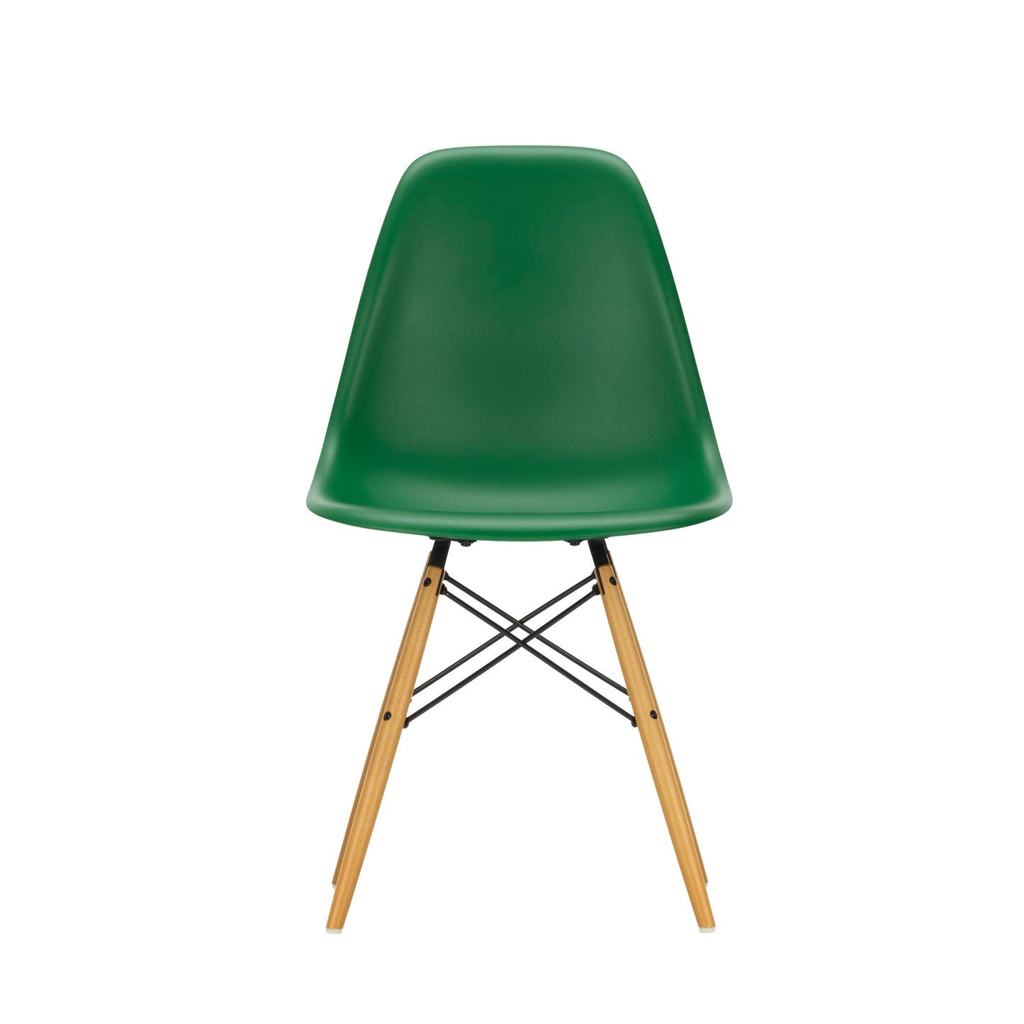 Vitra Eames Plastic Side Chair DSW RE Ahorn gelblich Kunststoff