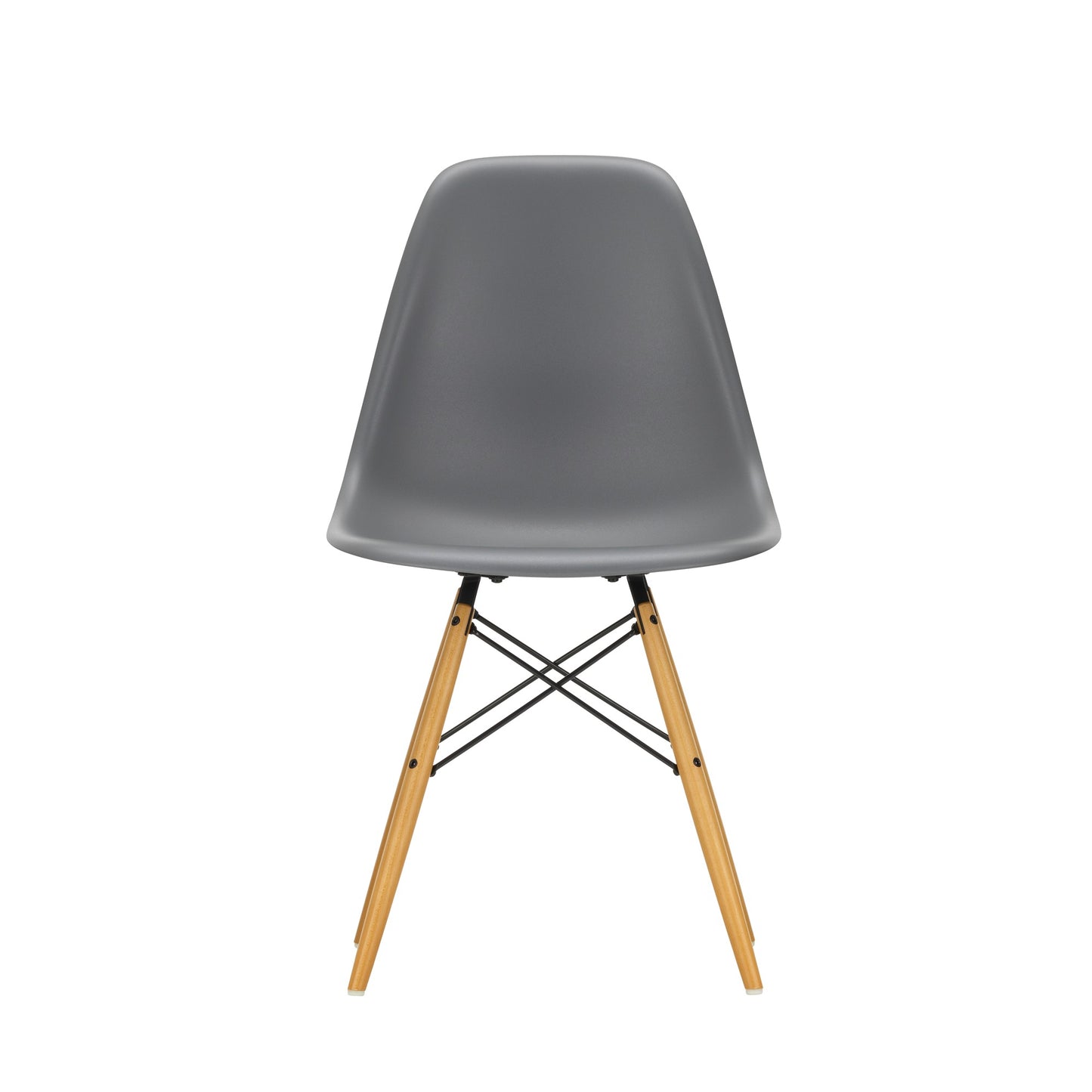 Vitra Eames Plastic Side Chair DSW RE Ahorn gelblich Kunststoff
