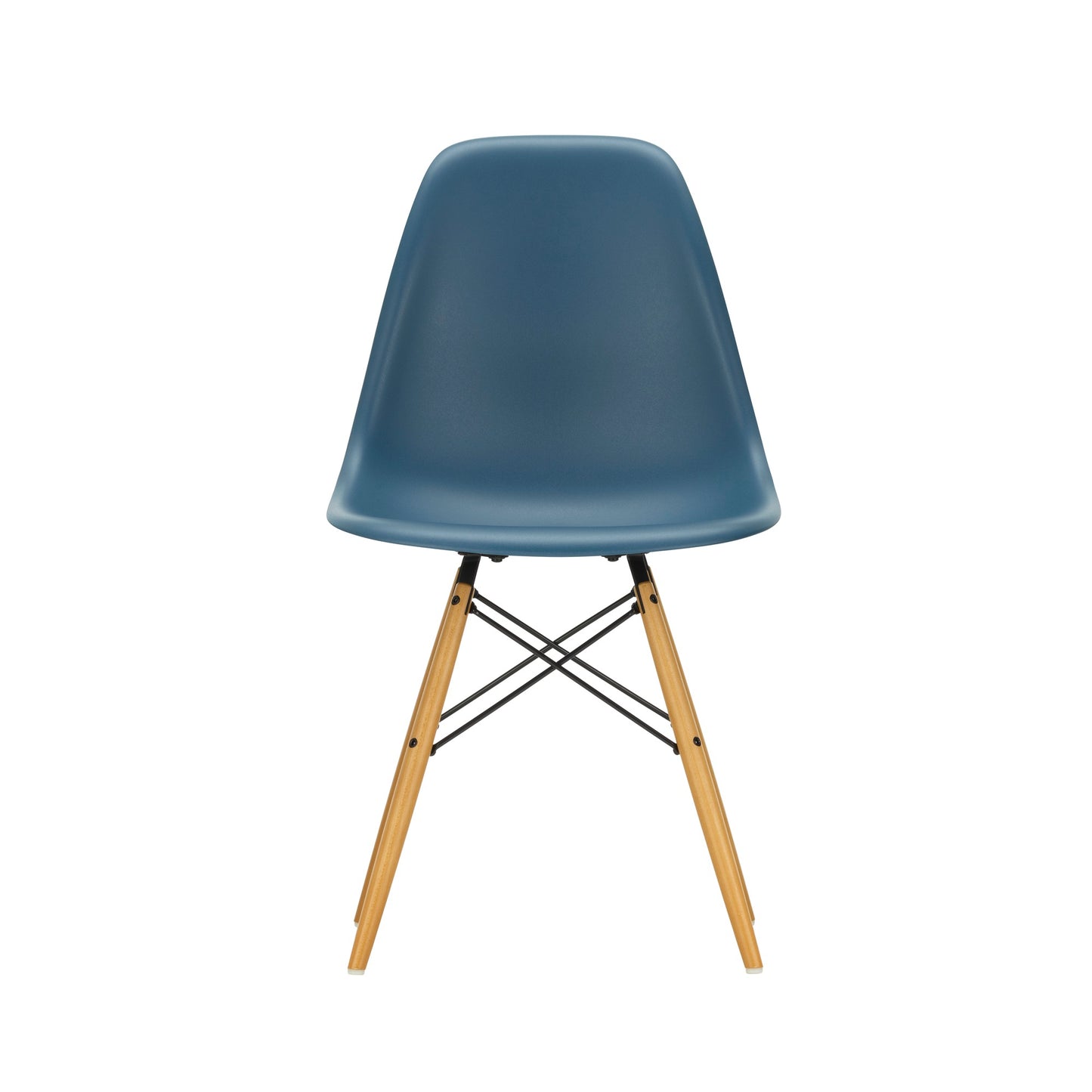 Vitra Eames Plastic Side Chair DSW RE Ahorn gelblich Kunststoff