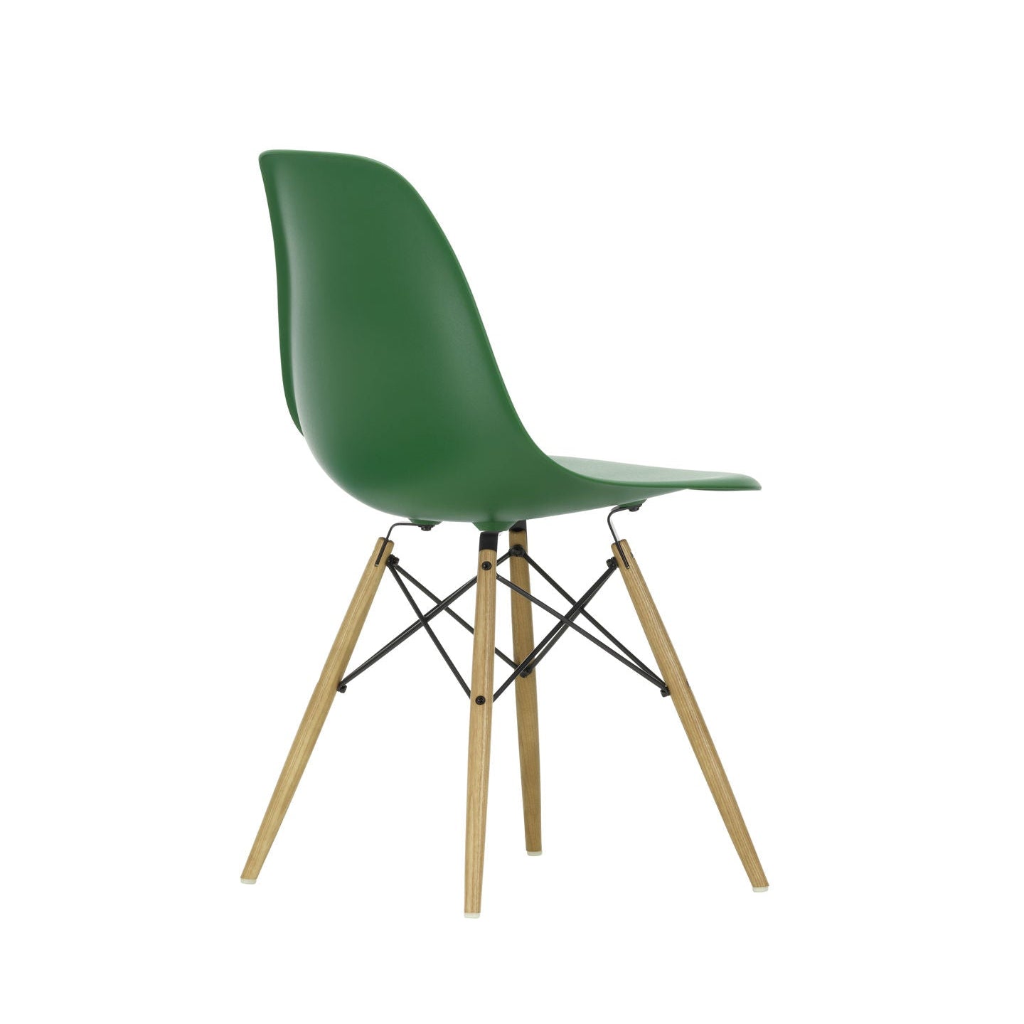 Vitra Eames Plastic Side Chair DSW RE Esche honigfarben Kunststoff recycelt