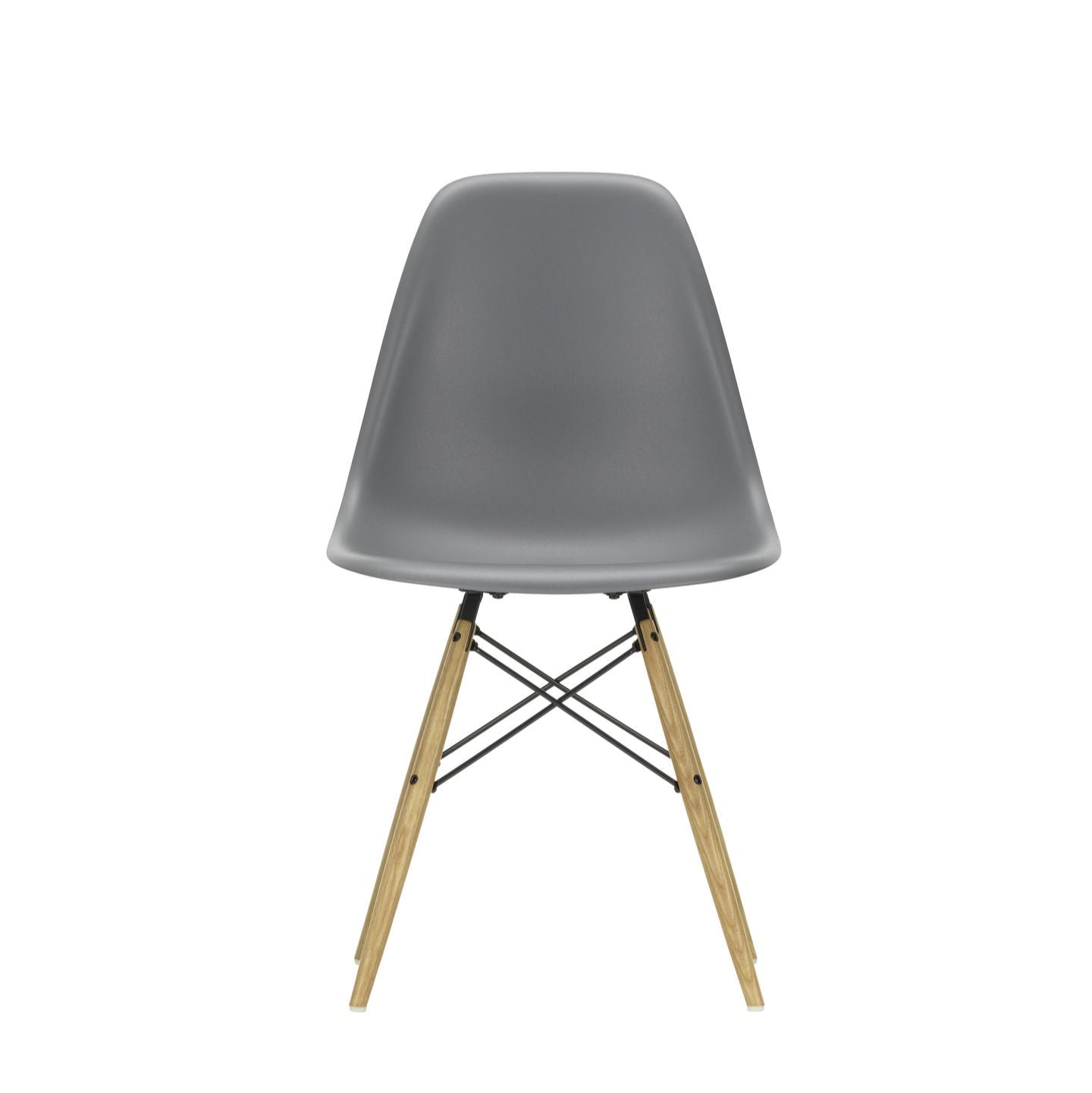 Vitra Eames Plastic Side Chair DSW RE Esche honigfarben Kunststoff recycelt