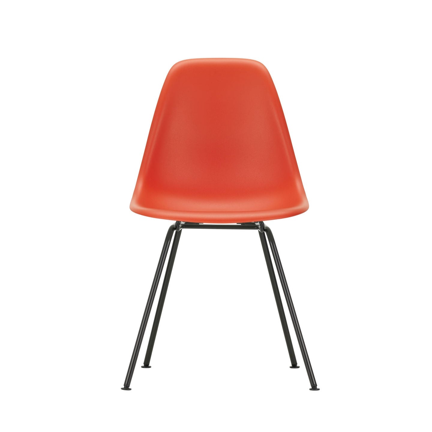 Vitra Eames Plastic Side Chair DSX RE Stuhl Kunststoff 4-Fuß pulverbeschichtet