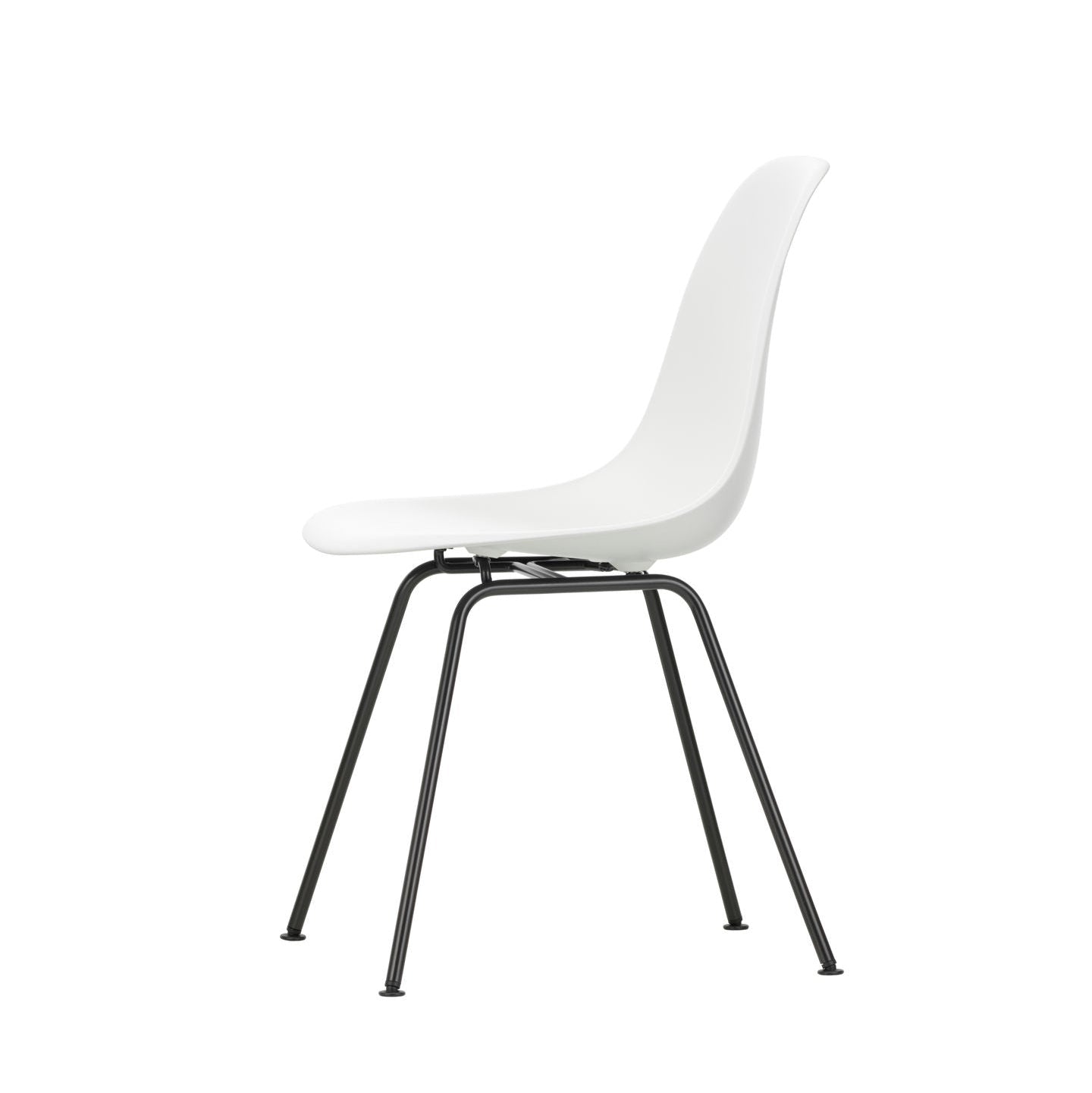 Vitra Eames Plastic Side Chair DSX RE Stuhl Kunststoff 4-Fuß pulverbeschichtet