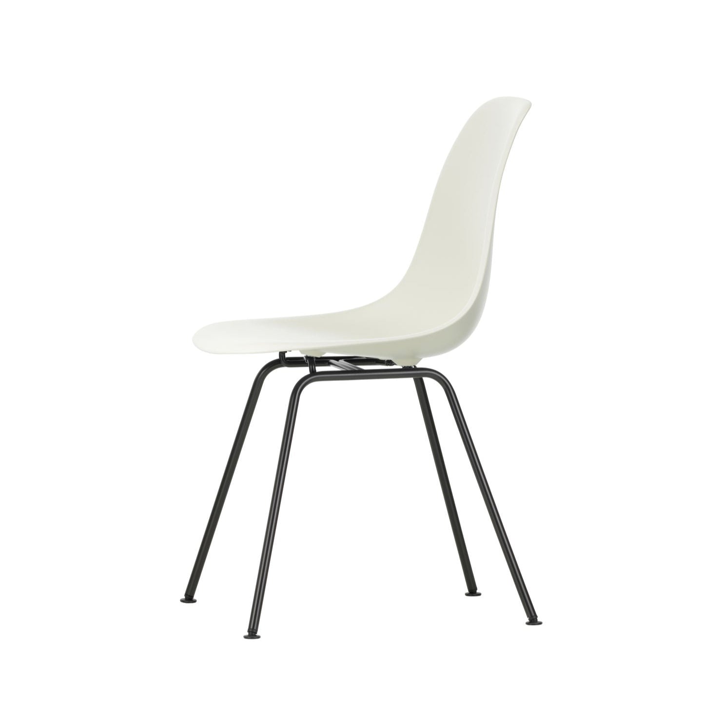 Vitra Eames Plastic Side Chair DSX RE Stuhl Kunststoff 4-Fuß pulverbeschichtet