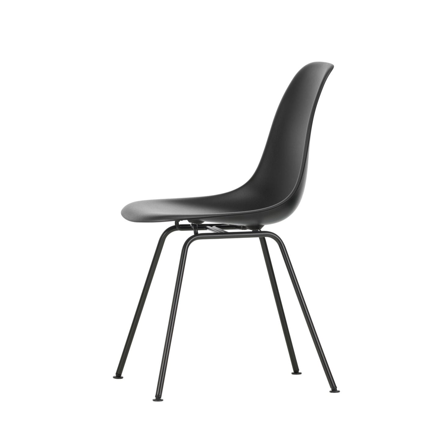 Vitra Eames Plastic Side Chair DSX RE Stuhl Kunststoff 4-Fuß pulverbeschichtet