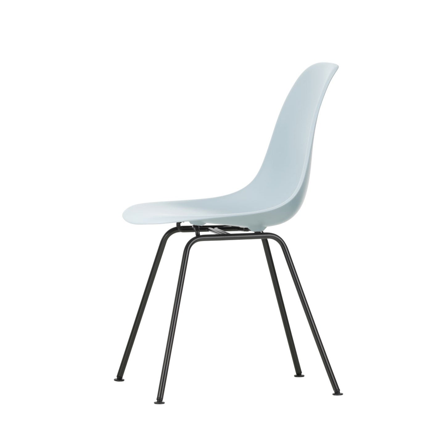 Vitra Eames Plastic Side Chair DSX RE Stuhl Kunststoff 4-Fuß pulverbeschichtet