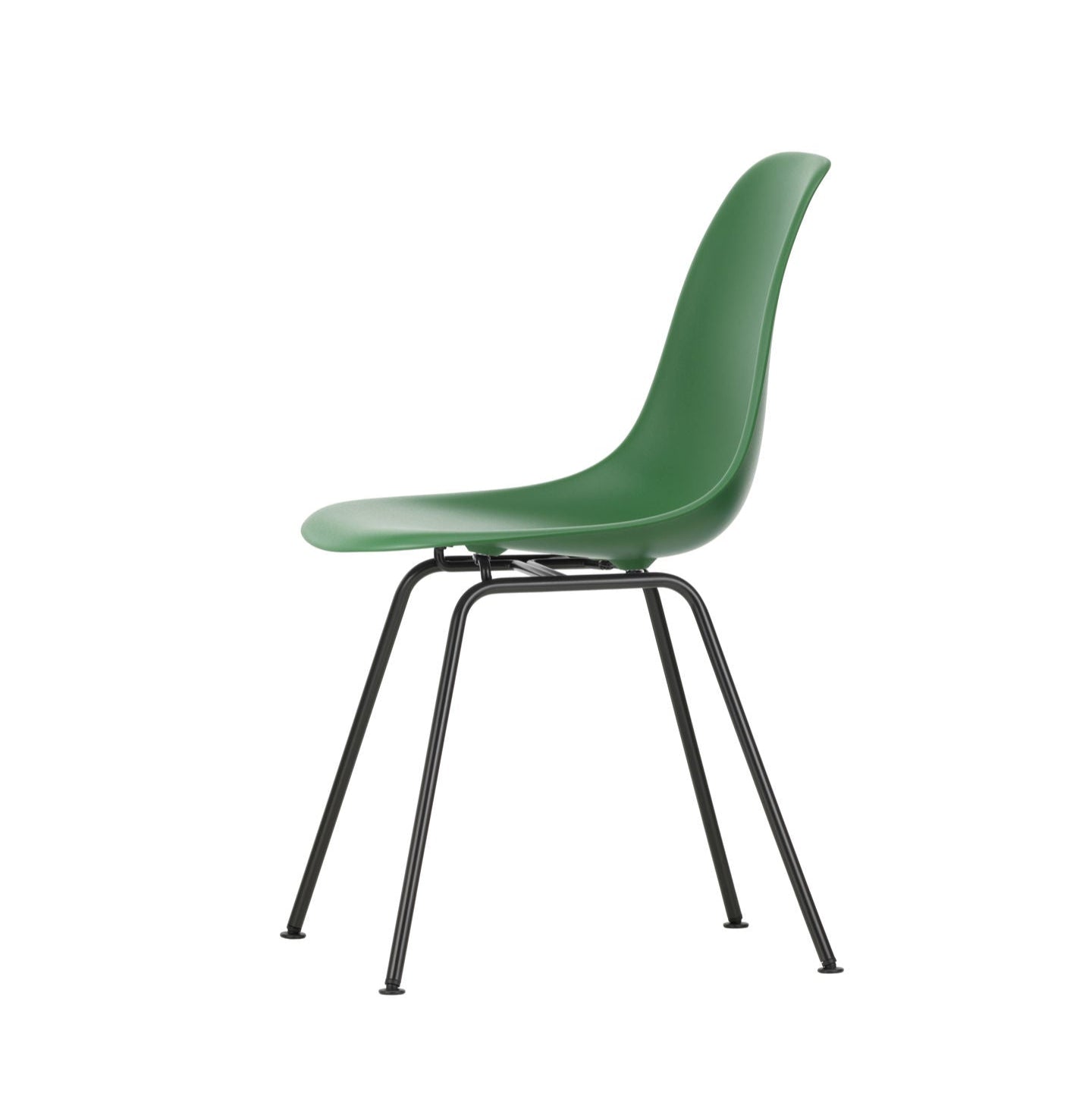 Vitra Eames Plastic Side Chair DSX RE Stuhl Kunststoff 4-Fuß pulverbeschichtet