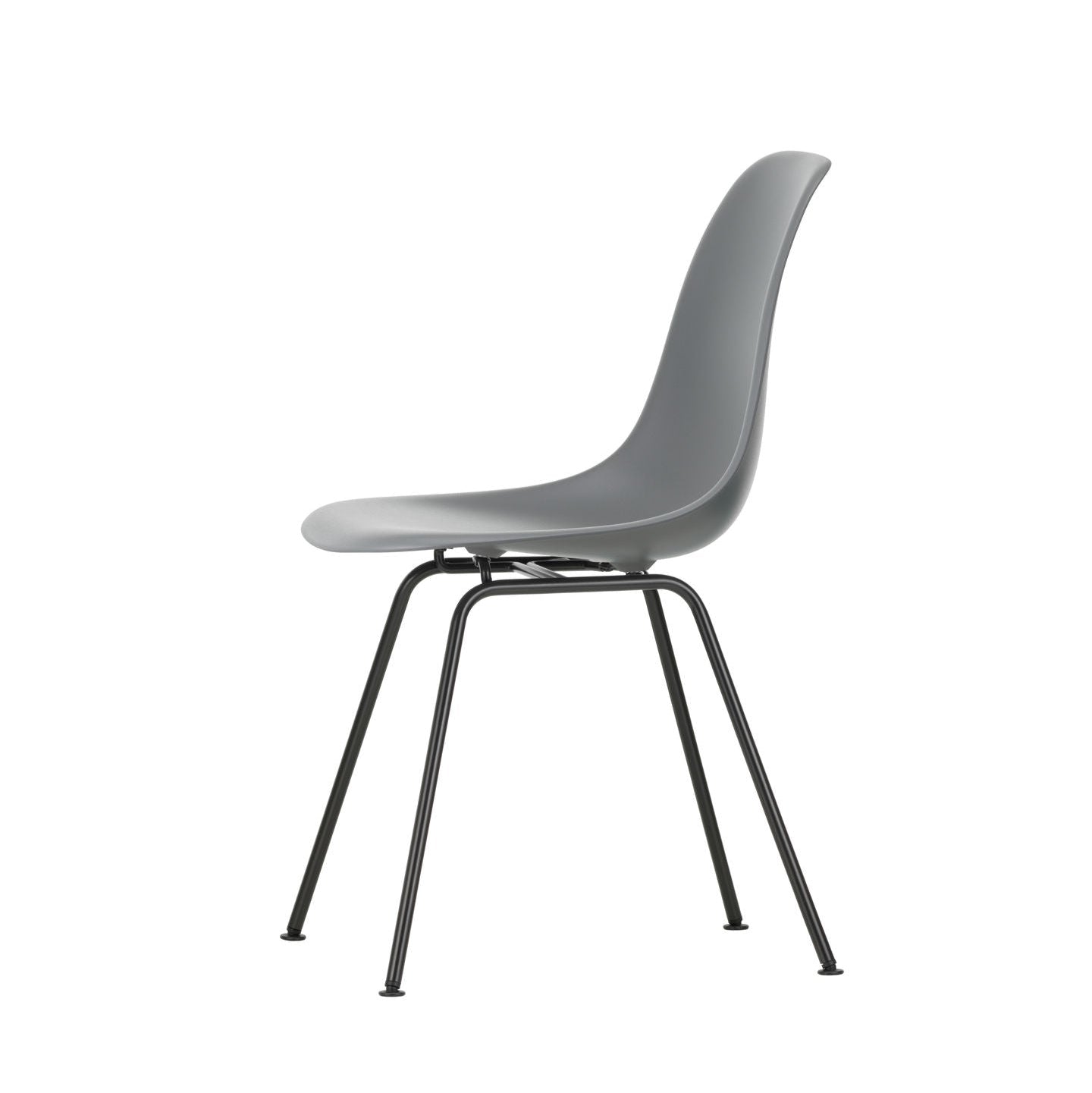 Vitra Eames Plastic Side Chair DSX RE Stuhl Kunststoff 4-Fuß pulverbeschichtet