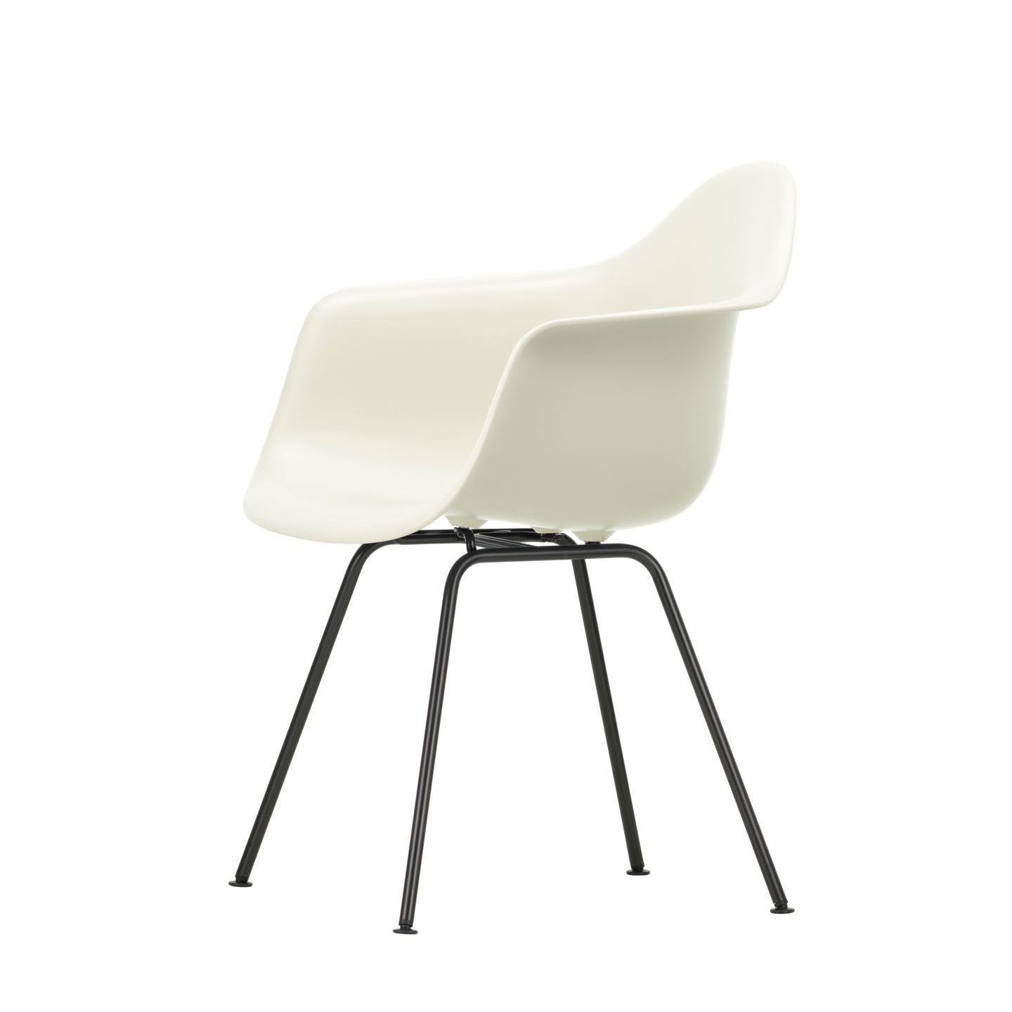 Vitra Eames Plastic Armchair DAX RE Stuhl mit Armlehne 4-Fuß