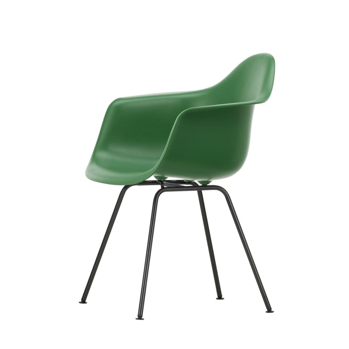 Vitra Eames Plastic Armchair DAX RE Stuhl mit Armlehne 4-Fuß pulverbeschichtet