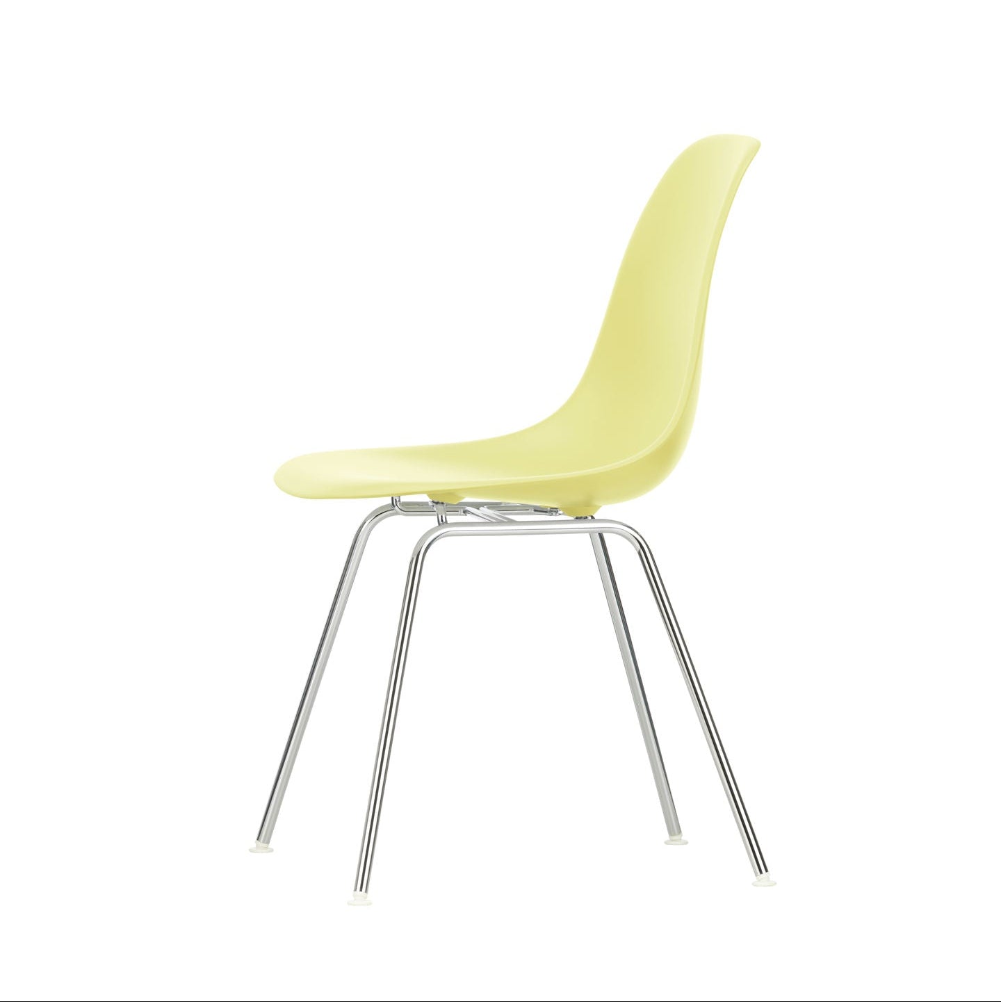 Vitra Eames Plastic Side Chair DSX RE Stuhl Kunststoff 4-Fuß chrom