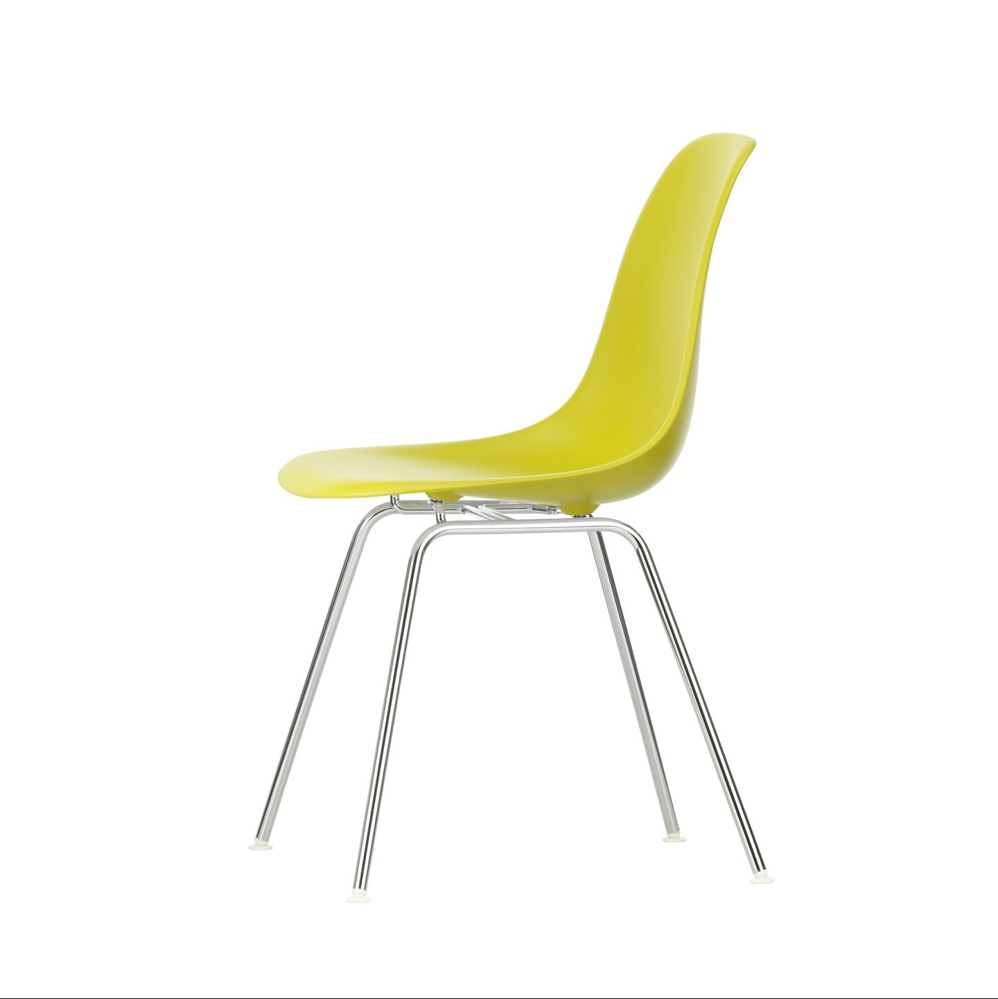 Vitra Eames Plastic Side Chair DSX RE Stuhl Kunststoff 4-Fuß chrom
