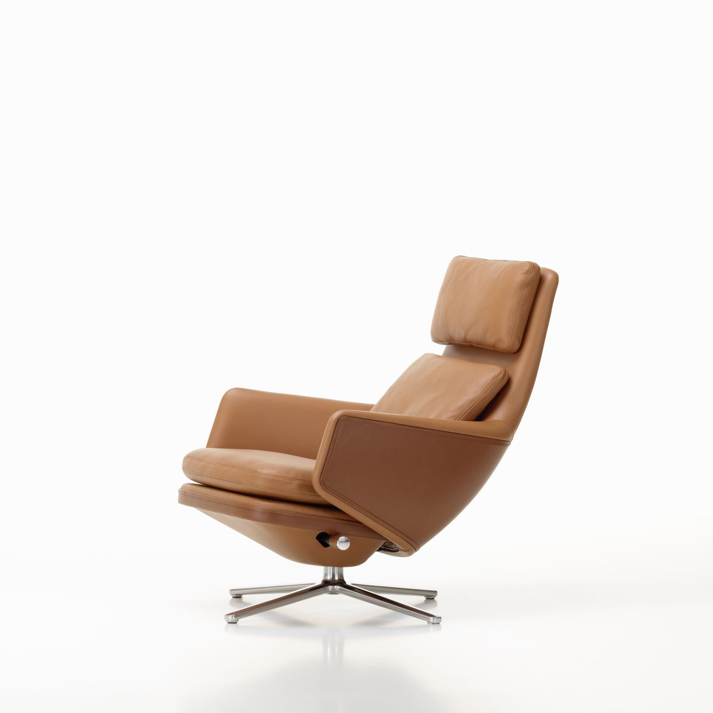 Vitra Grand Relax Loungesessel drehbar hoher Sessel einzeln Synchronmechanik