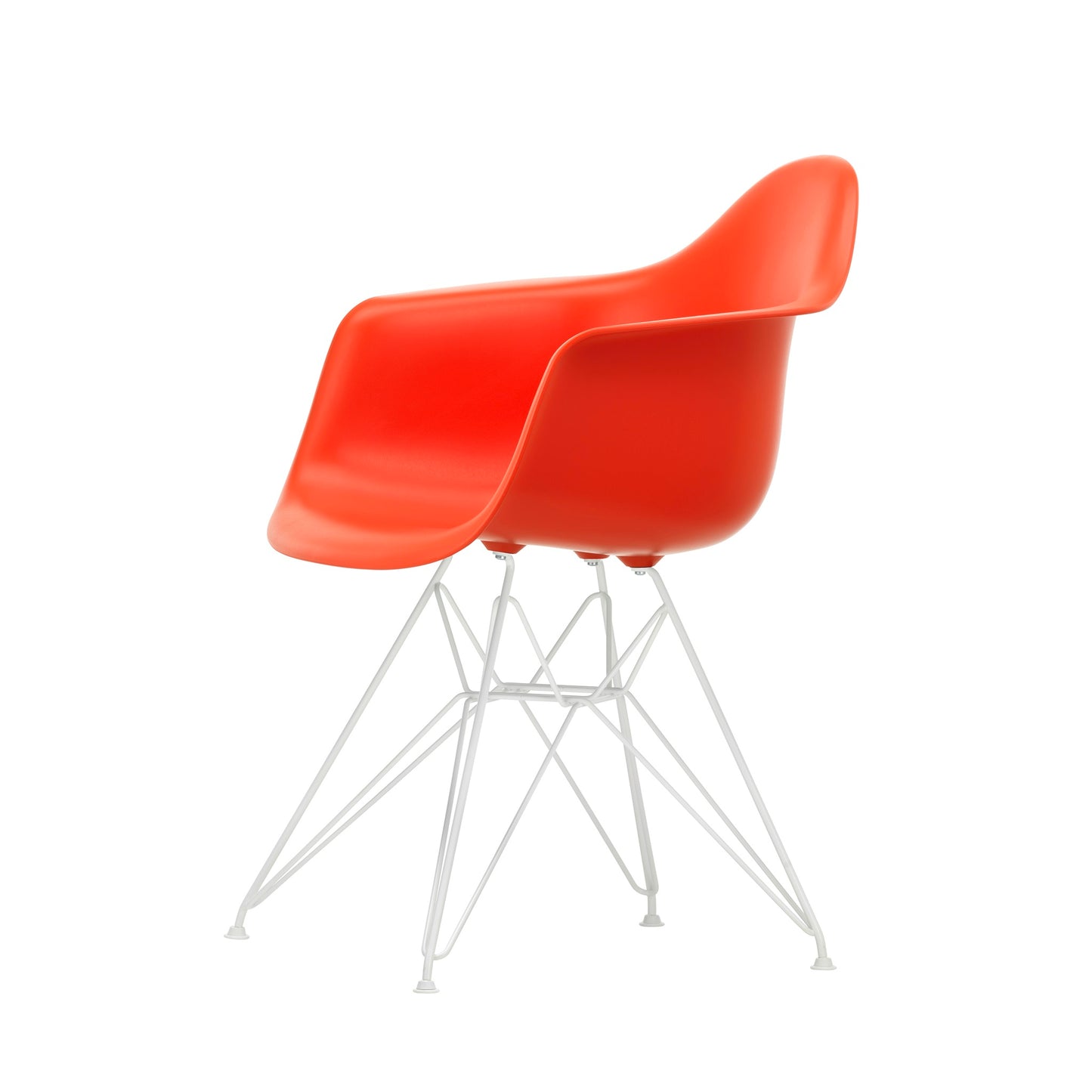 Vitra Eames Plastic Armchair DAR RE Kunststoff-Stuhl mit Armlehnen