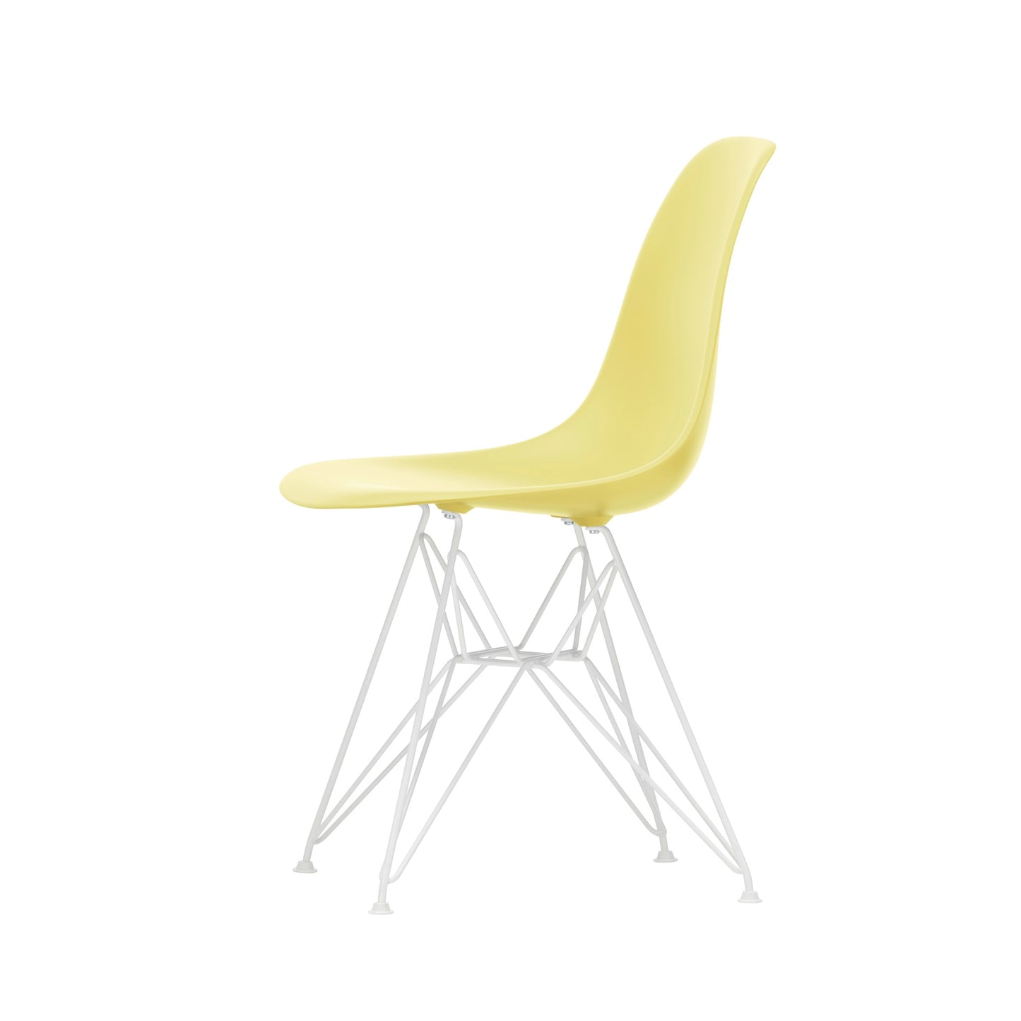 Vitra Eames Plastic Side Chair DSR RE Kunststoff Stuhl Eiffelturm-Gestell