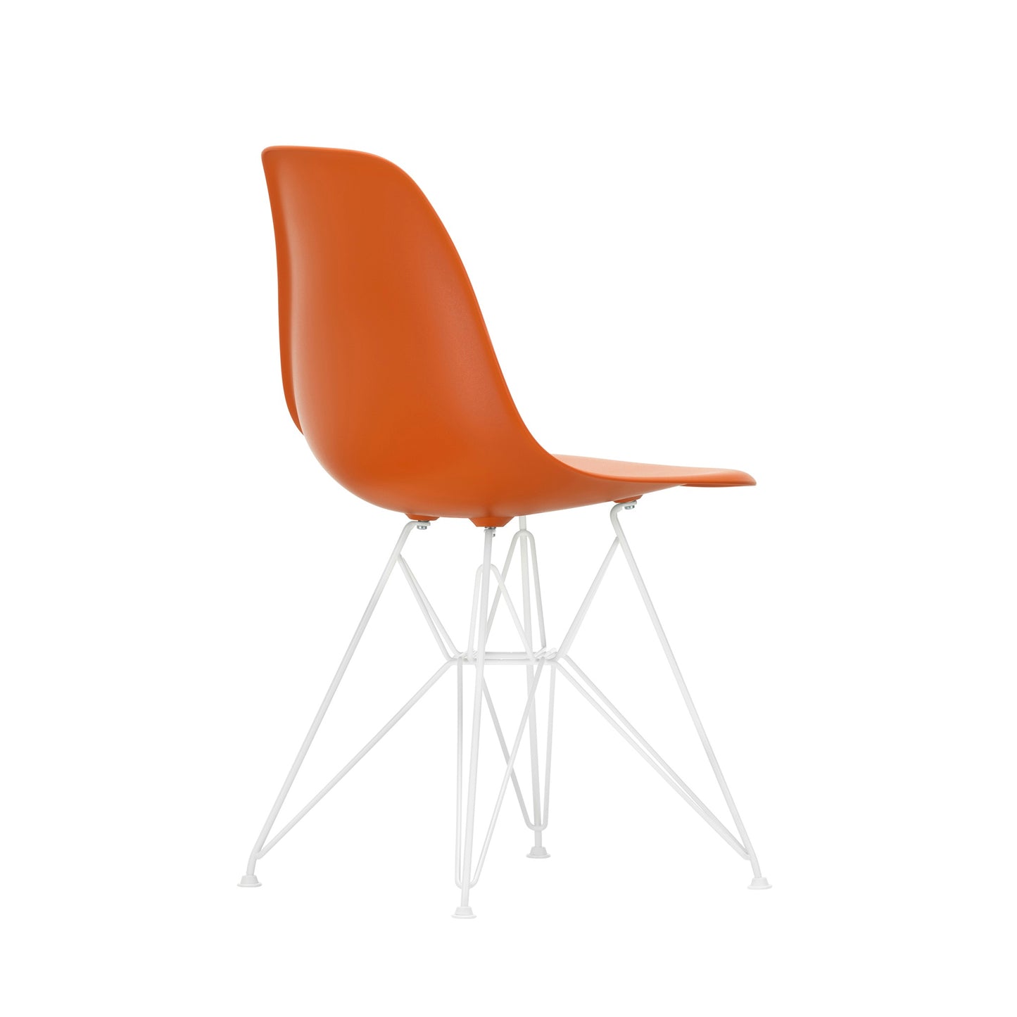 Vitra Eames Plastic Side Chair DSR RE Kunststoff Stuhl Gestell weiß