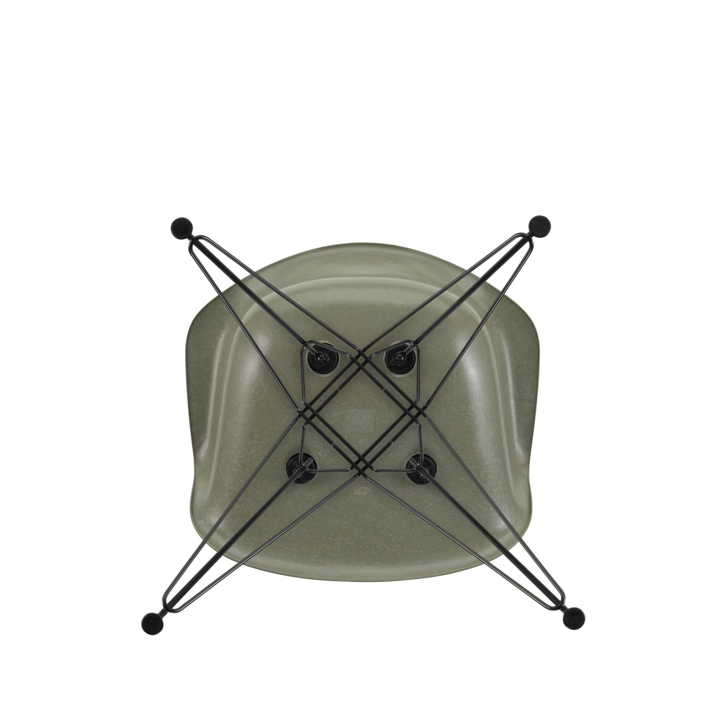 Vitra Eames Fiberglass Armchair 4 Gestellvarianten & Sitzpolster optional