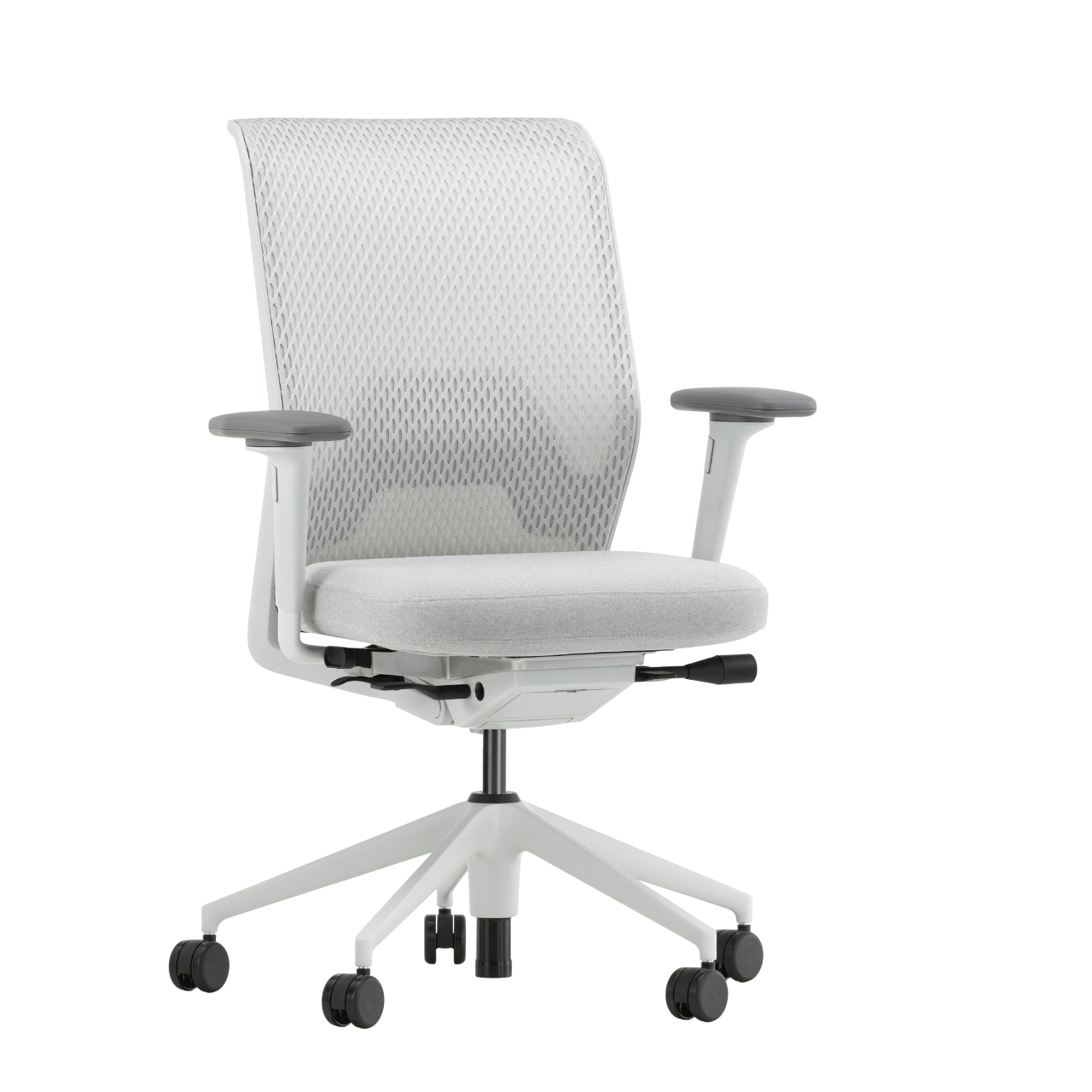 Vitra ID Mesh Bürostuhl mit Netzrücken Diamond Mesh Sitzbezug Plano