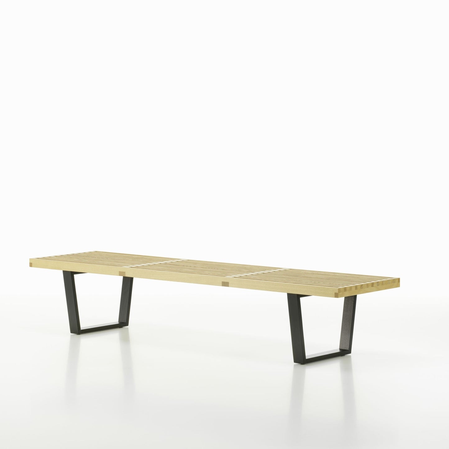Vitra Nelson Bench Sitzbank Esche Natur/Schwarz