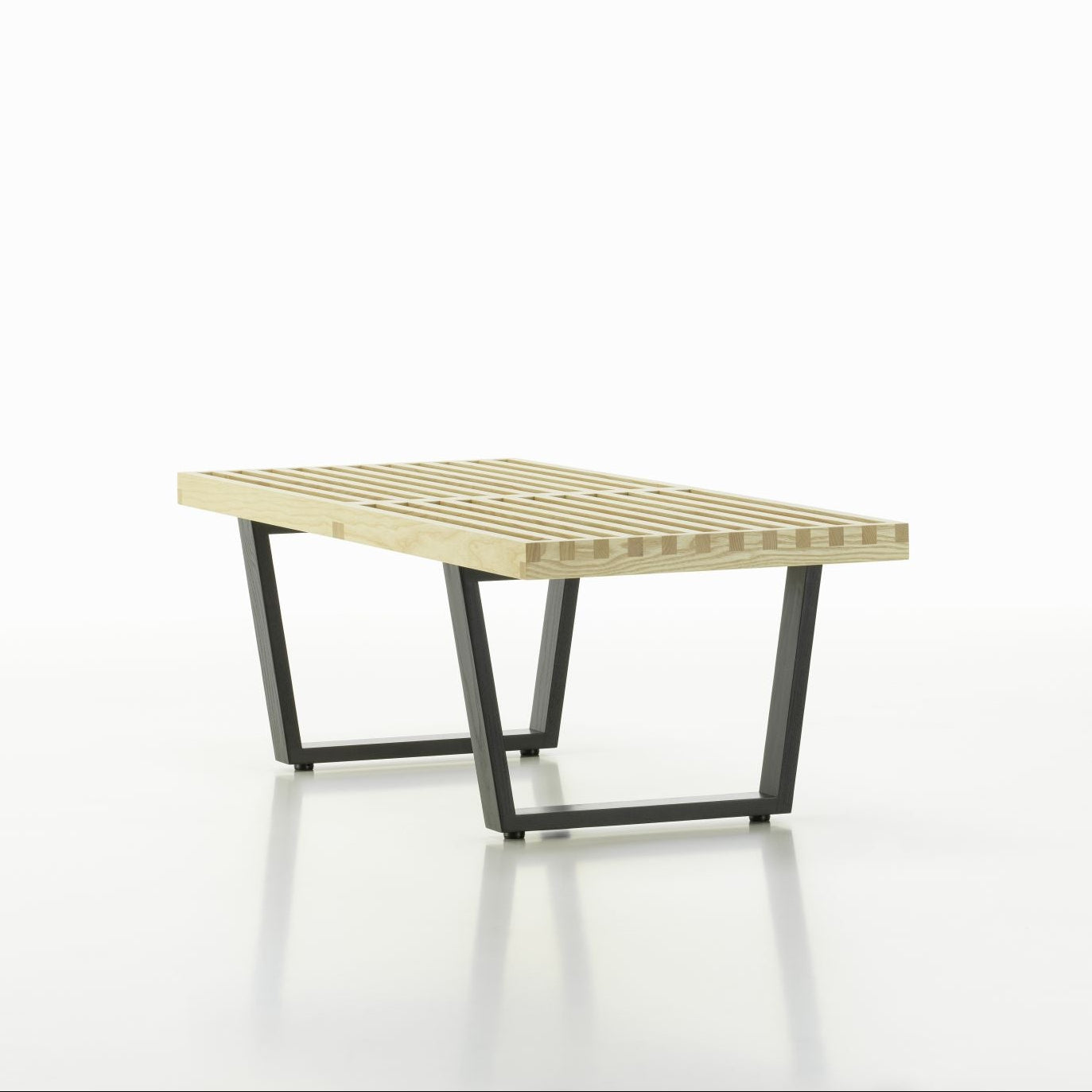Vitra Nelson Bench Sitzbank Esche Natur/Schwarz