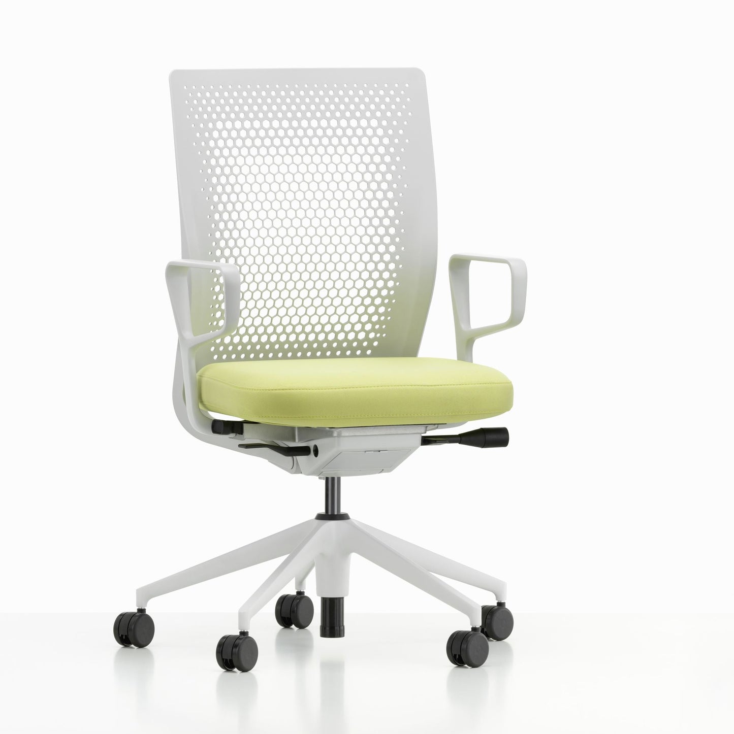 Vitra ID Air Bürostuhl gelochter patentierter Kunststoffrücken Sitzbezug Plano