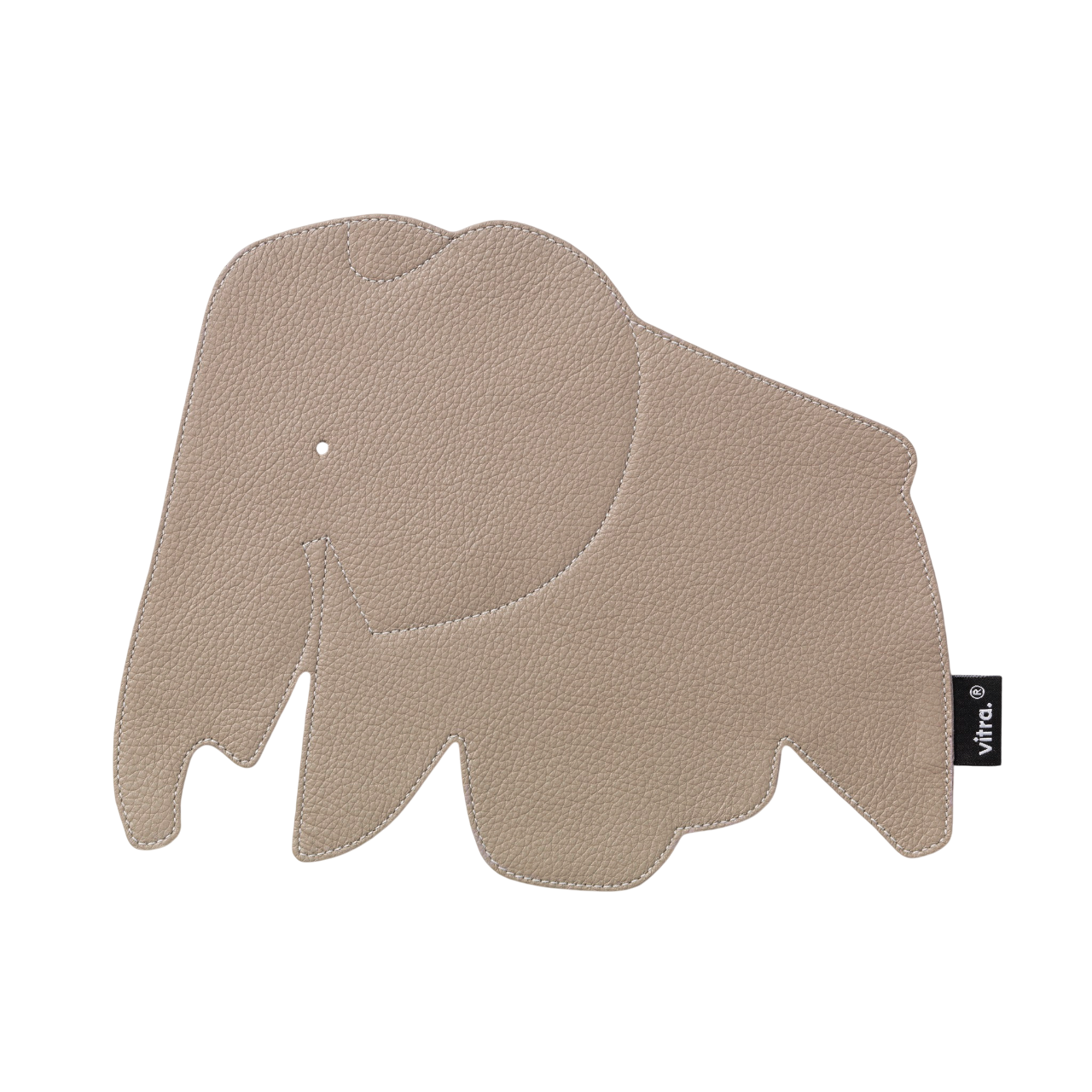 Vitra Eames Elephant Pad Mousepad Leder sand