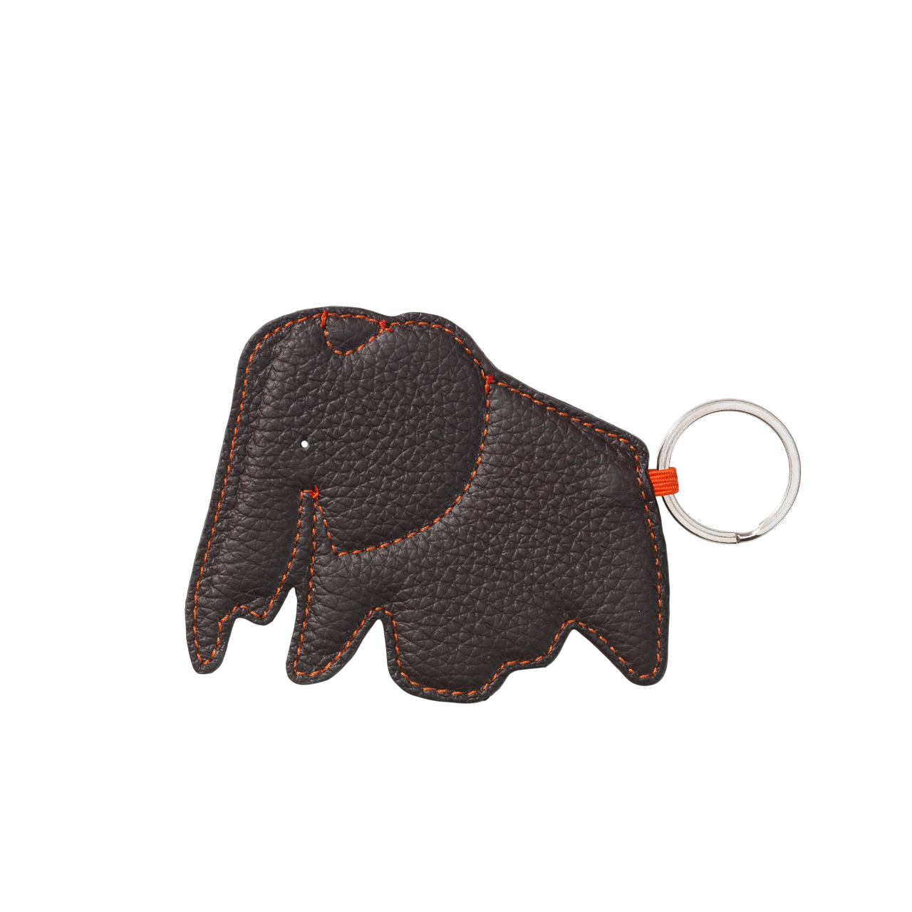 Vitra Key Ring Schlüsselanhänger Elephant Rindsleder chocolate