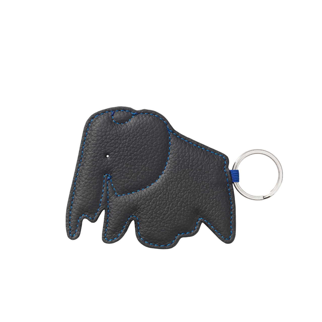 Vitra Key Ring Schlüsselanhänger Elephant Rindsleder asphalt