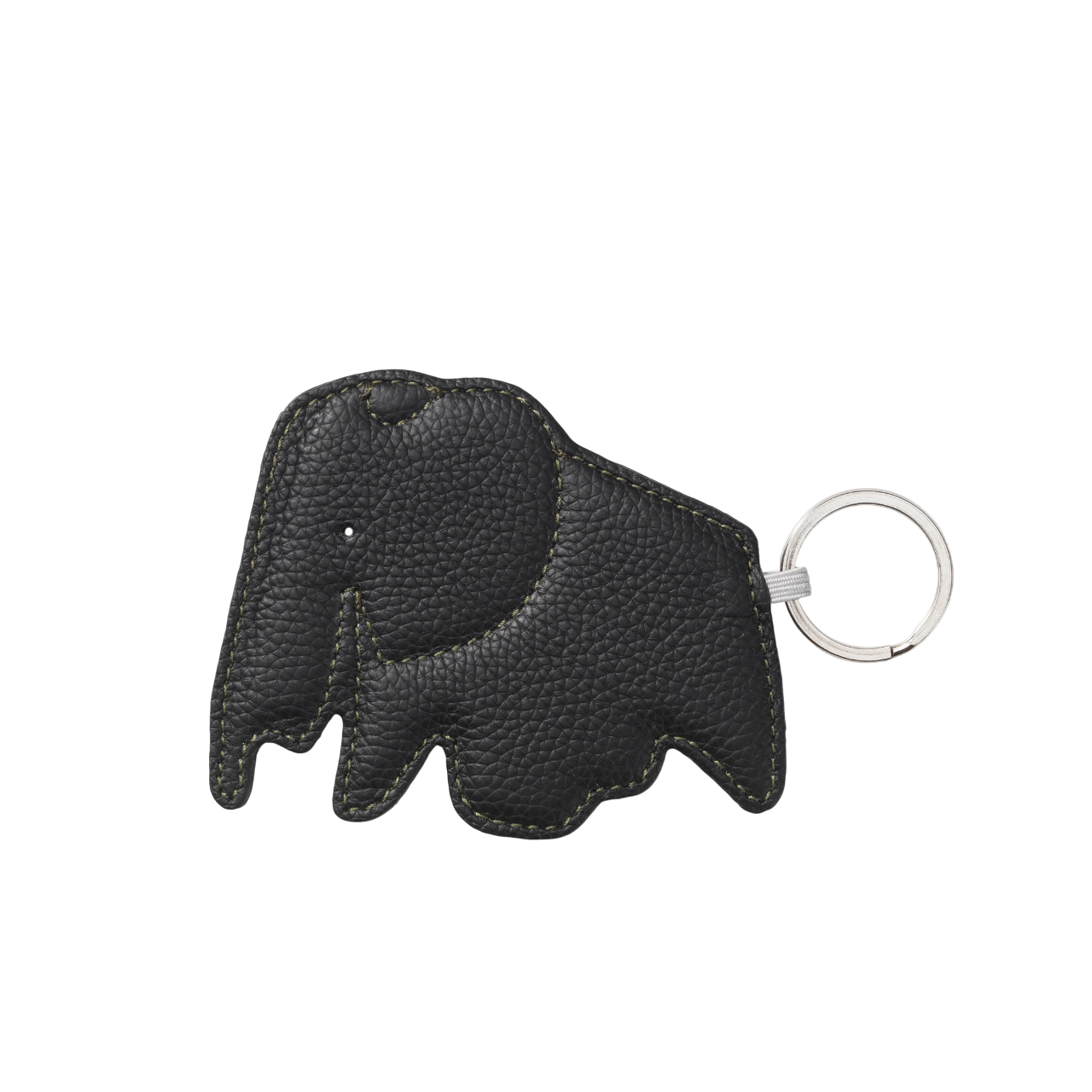 Vitra Key Ring Schlüsselanhänger Elephant Rindsleder nero